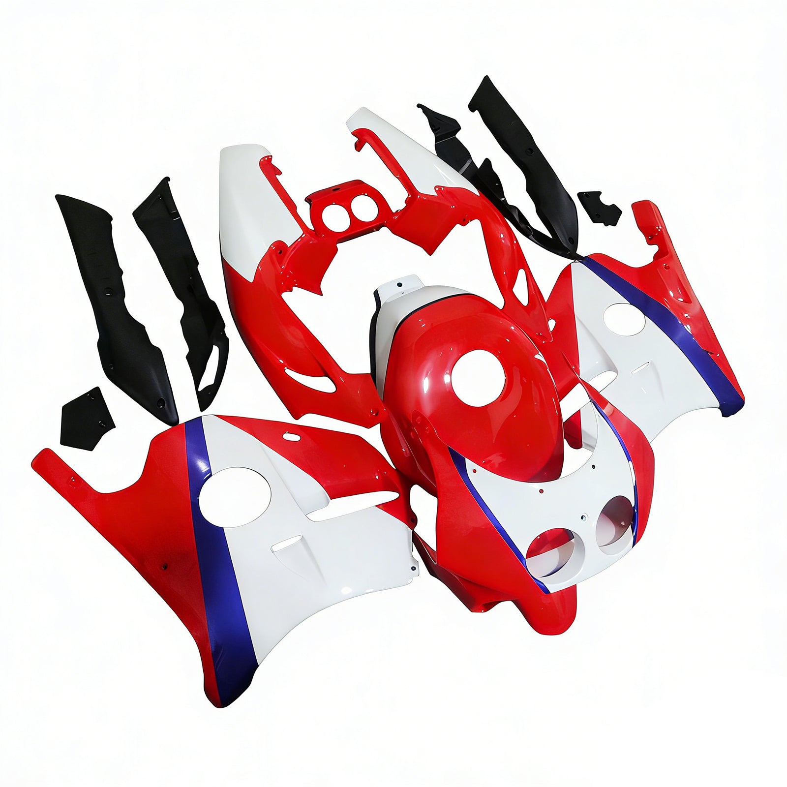 1990-1998 Honda CBR250RR MC22 Injeksjon Fairing Kit Bodywork Plastic ABS