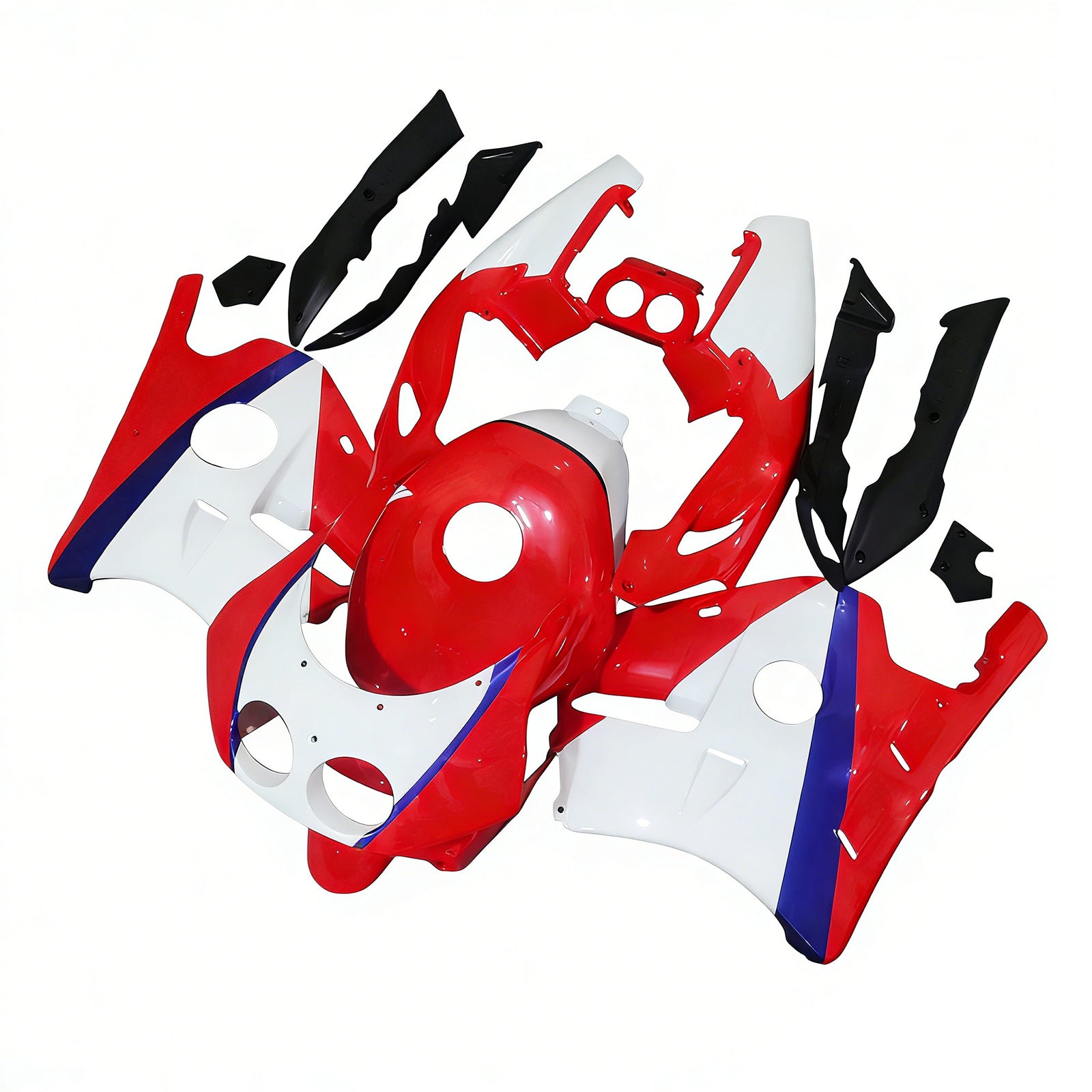 1990-1998 Honda CBR250RR MC22 Injeksjon Fairing Kit Bodywork Plastic ABS
