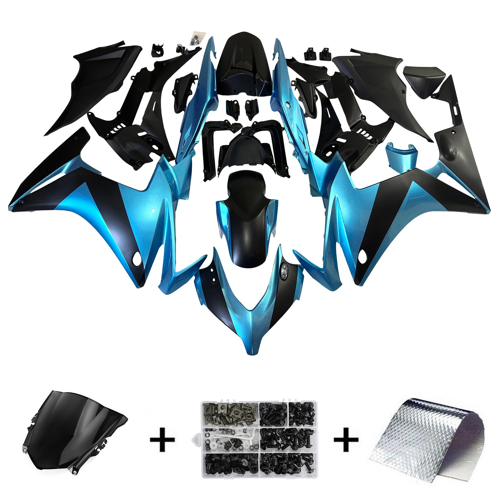 Injection Fairing Kit Bodywork Plastic ABS For Honda CBR500R 2013-2015
