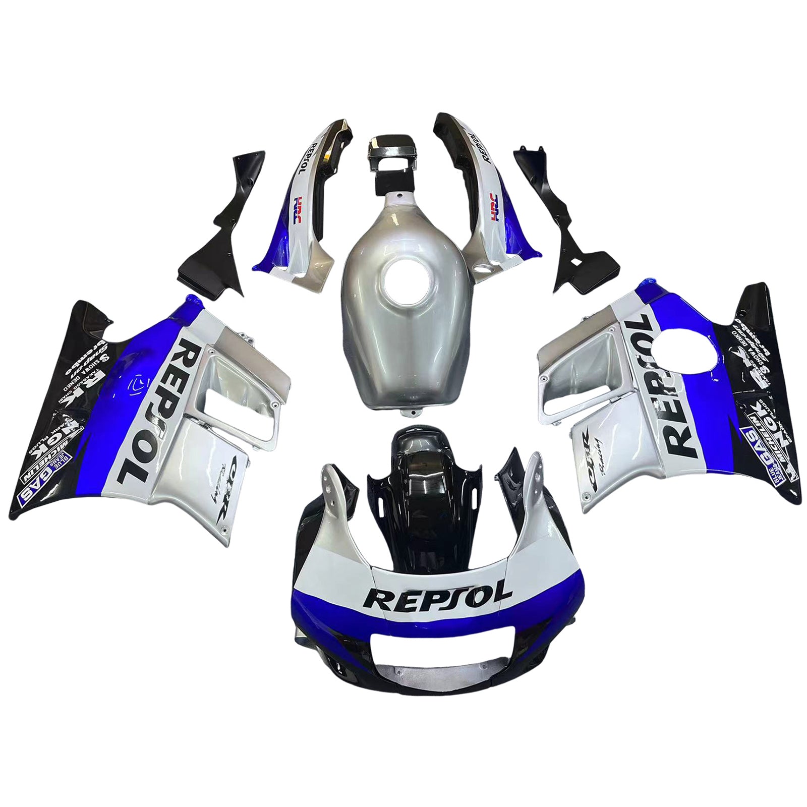 1991-1994 Honda CBR600 F2 Kit de carenado de inyección Carrocería Plástico ABS