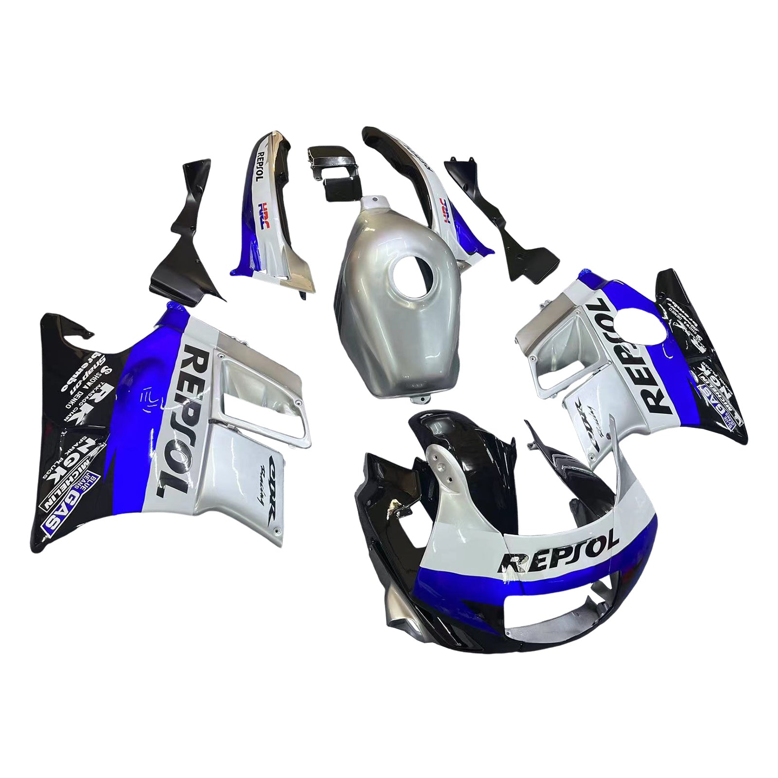 1991-1994 HONDA CBR600 F2 KIT de injeção de injeção ABS PLÁSTICO DE PLÁSTICOS