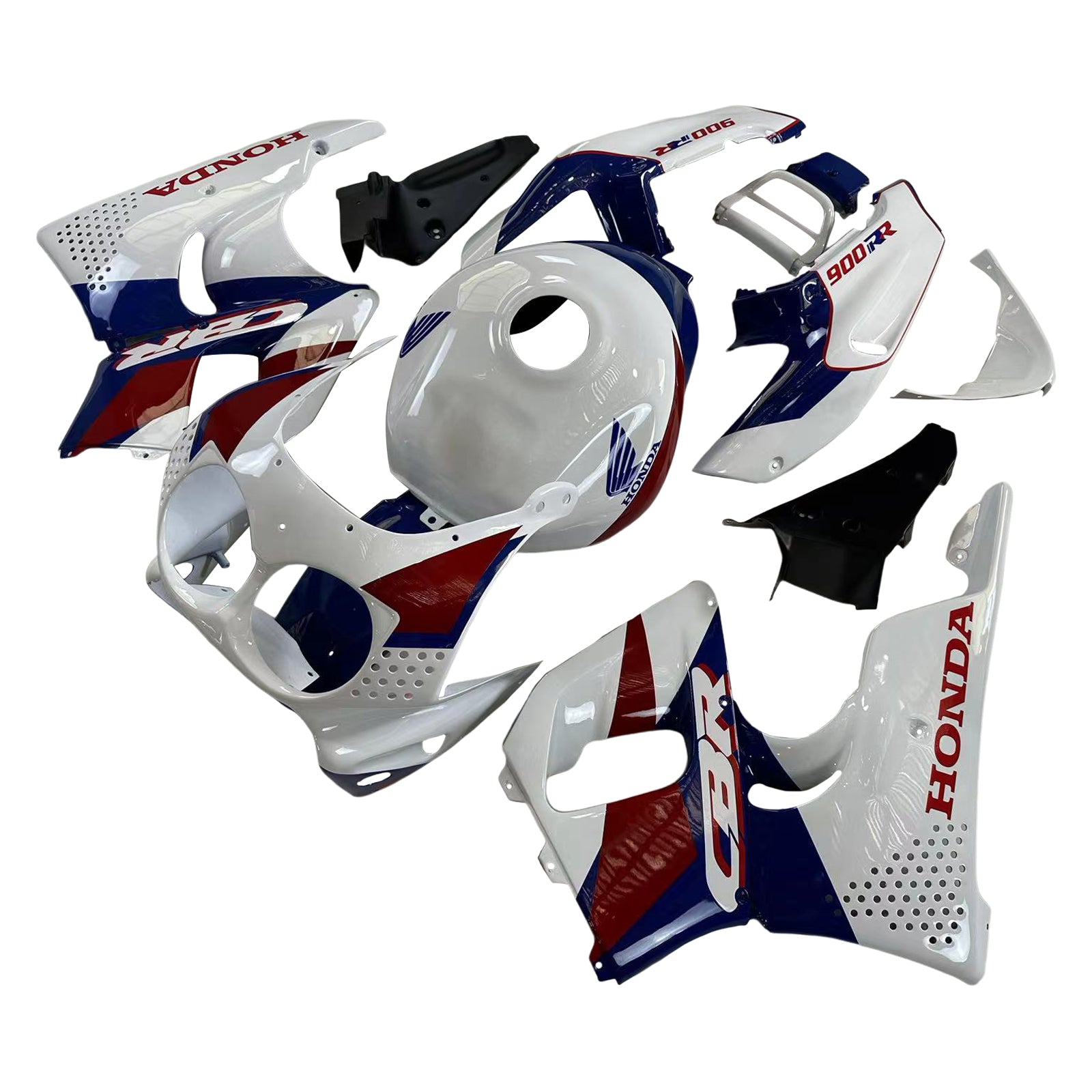 1992-1993 HONDA CBR900RR 893 Kit de carenagem de injeção de AMOTOTS