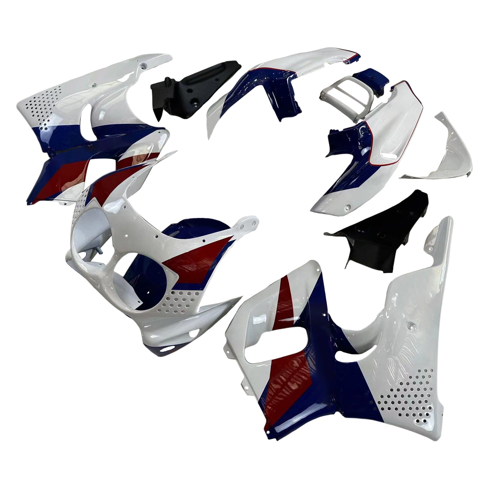1992-1993 HONDA CBR900RR 893 Kit de carenagem de injeção de AMOTOTS