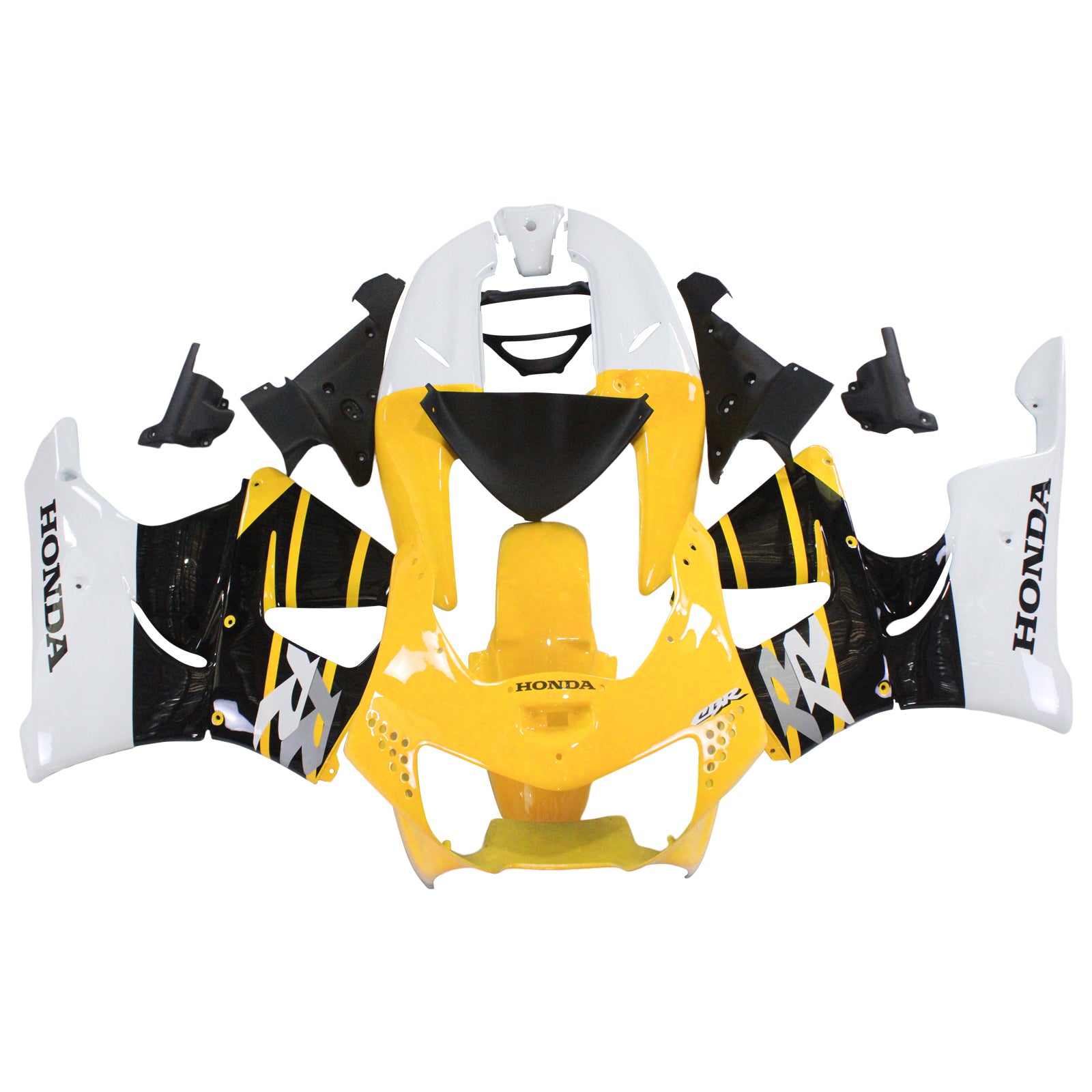 1998-1999 Honda CBR900RR 919 Amotopart Kit de carenado de inyección Carrocería Plástico ABS # 103