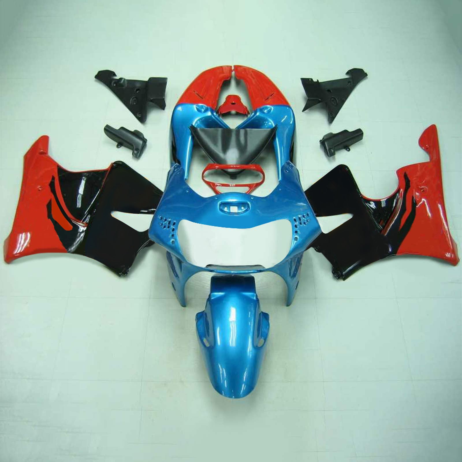 1998-1999 HONDA CBR900RR 919 Kit de carenagem de injeção AMOTOTART PLÁSTICO ABS #105