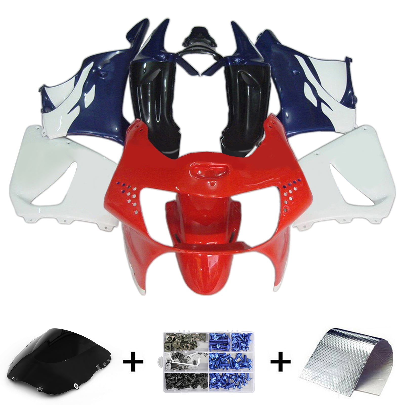 1998-1999 Honda CBR900RR 919 Kit de carenagem de injeção KIT