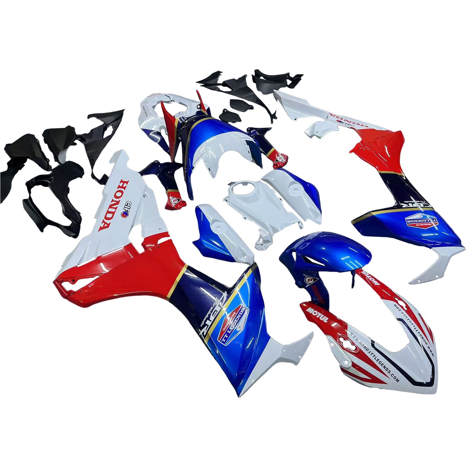 2017-2023 Honda CBR1000RR Amotopart vstrekovanie Kit Kadywork Bodywork Plastic ABS #101