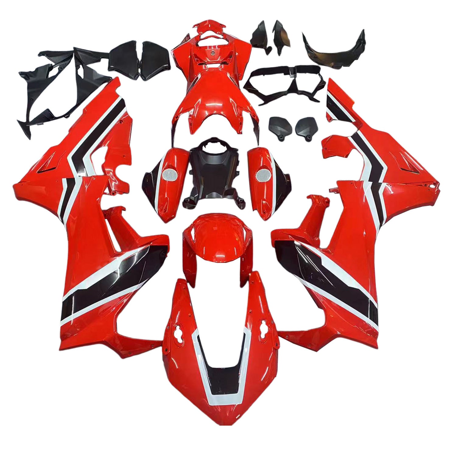 2017-2023 Honda CBR1000RR Amotopart injectiekuipset carrosserie kunststof ABS #101