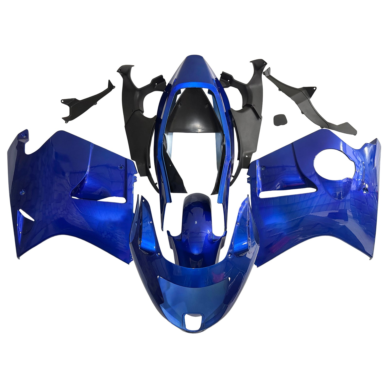1996-2007 Honda CBR1100XX SuperBlackBird Amotopart Injection Fairing Kit Bodywork ABS #109
