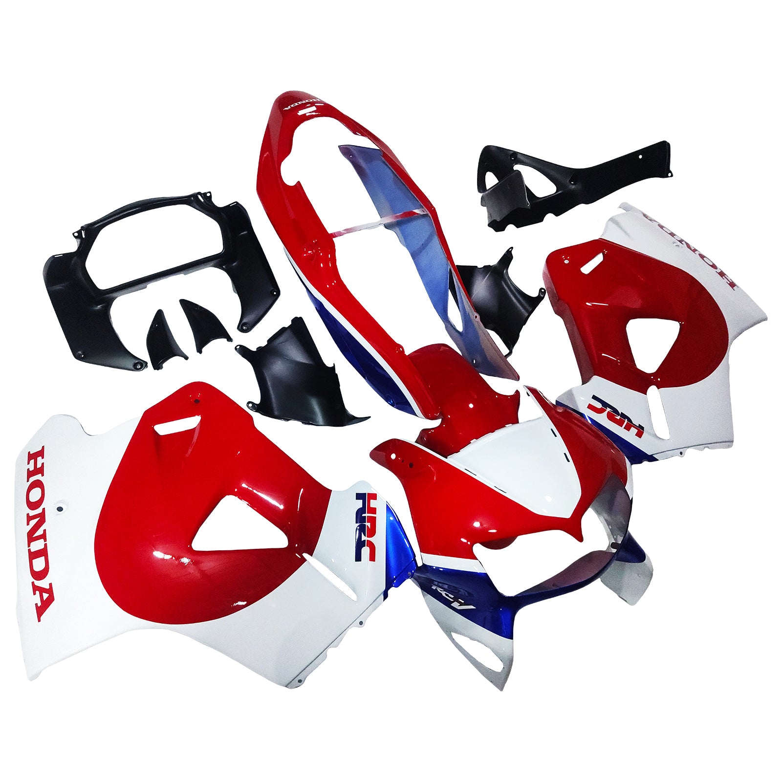 1998-2001 Honda VFR800 Injeção Kit de Fansing Bodywork ABS PLÁSTICO