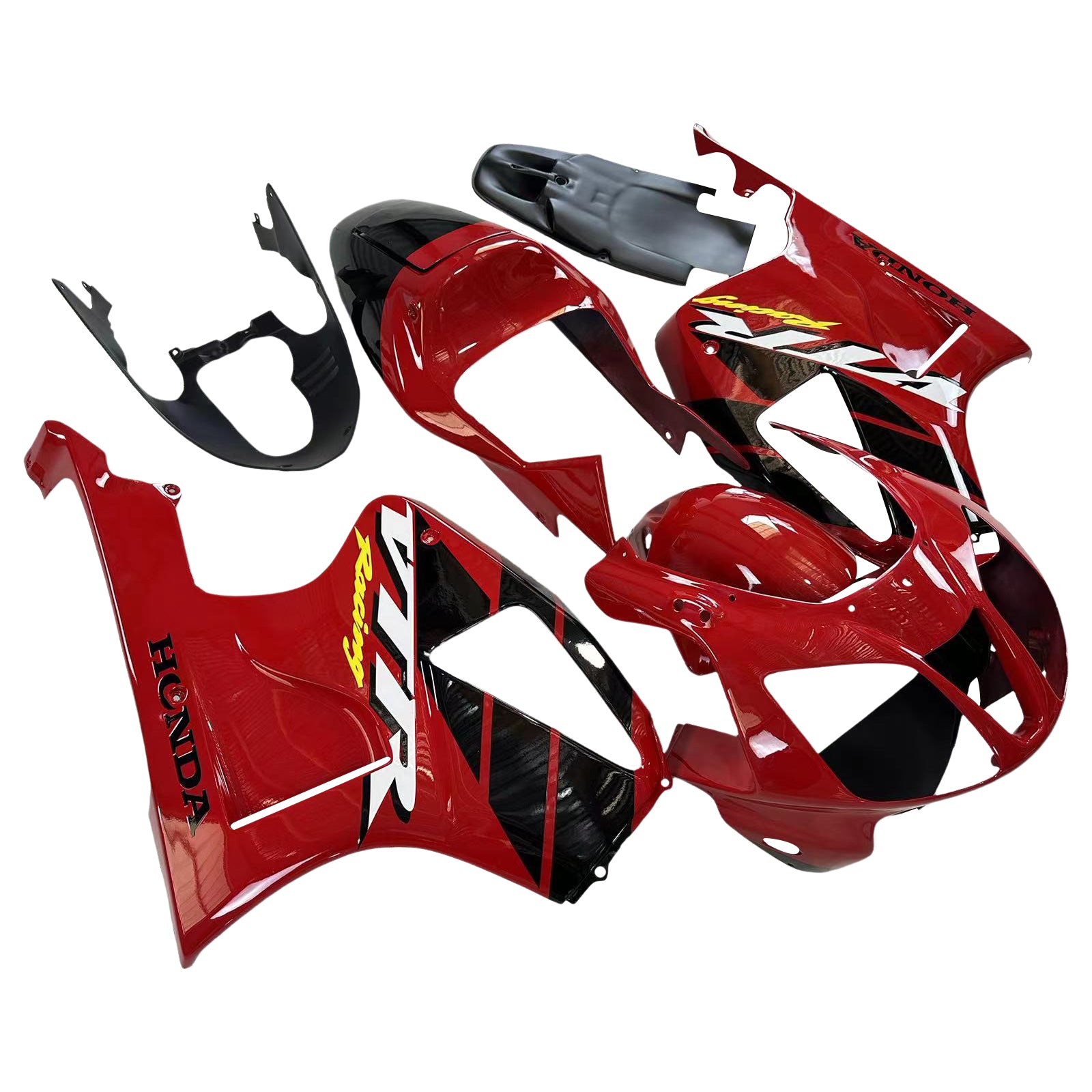 2000-2006 Honda VTR1000 RC51 Amotopart Injection Fairing Kit Bodywork Plastic Abs # 106
