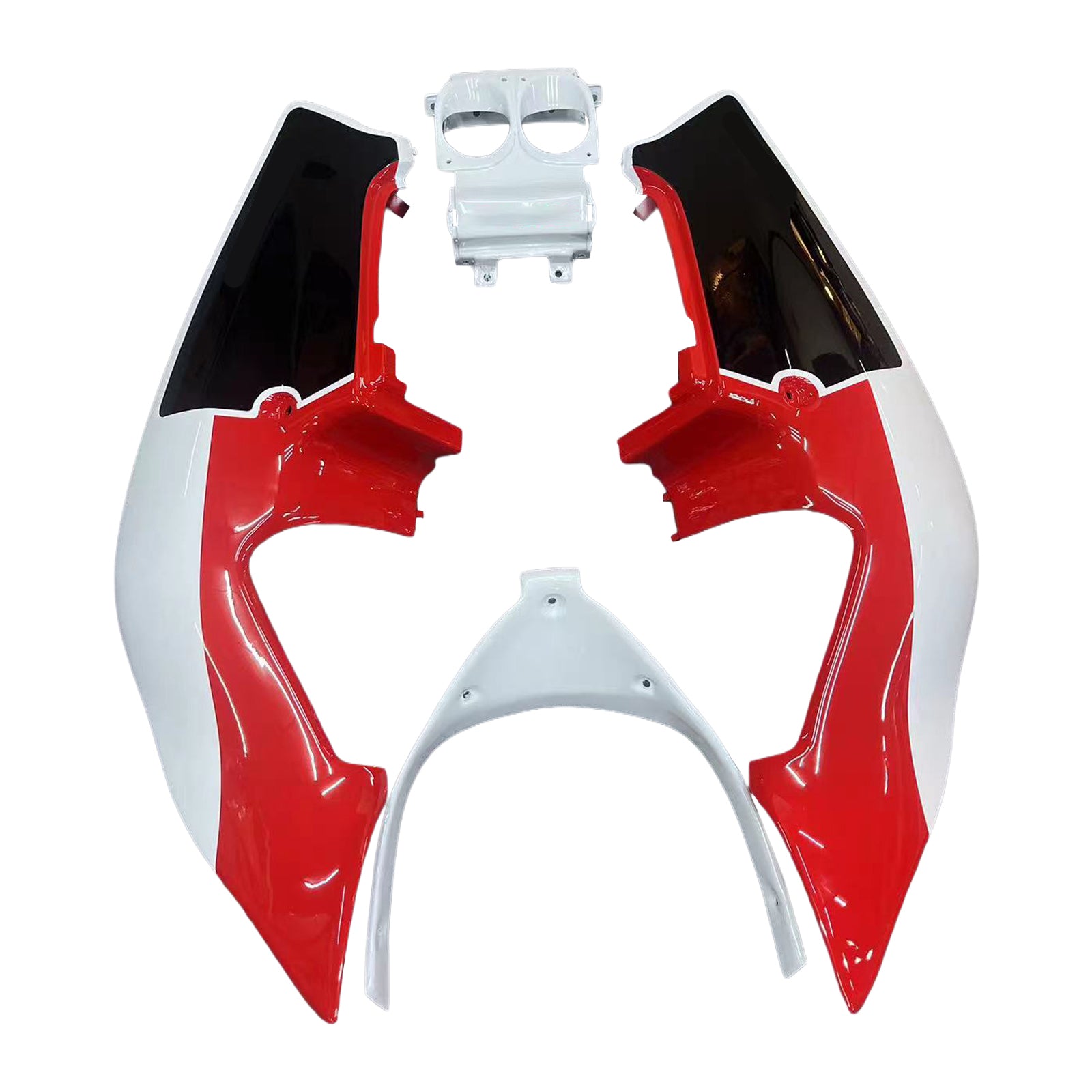 1987-1989 Honda CBR400RR NC23 Kit de carénage carrosserie plastique ABS