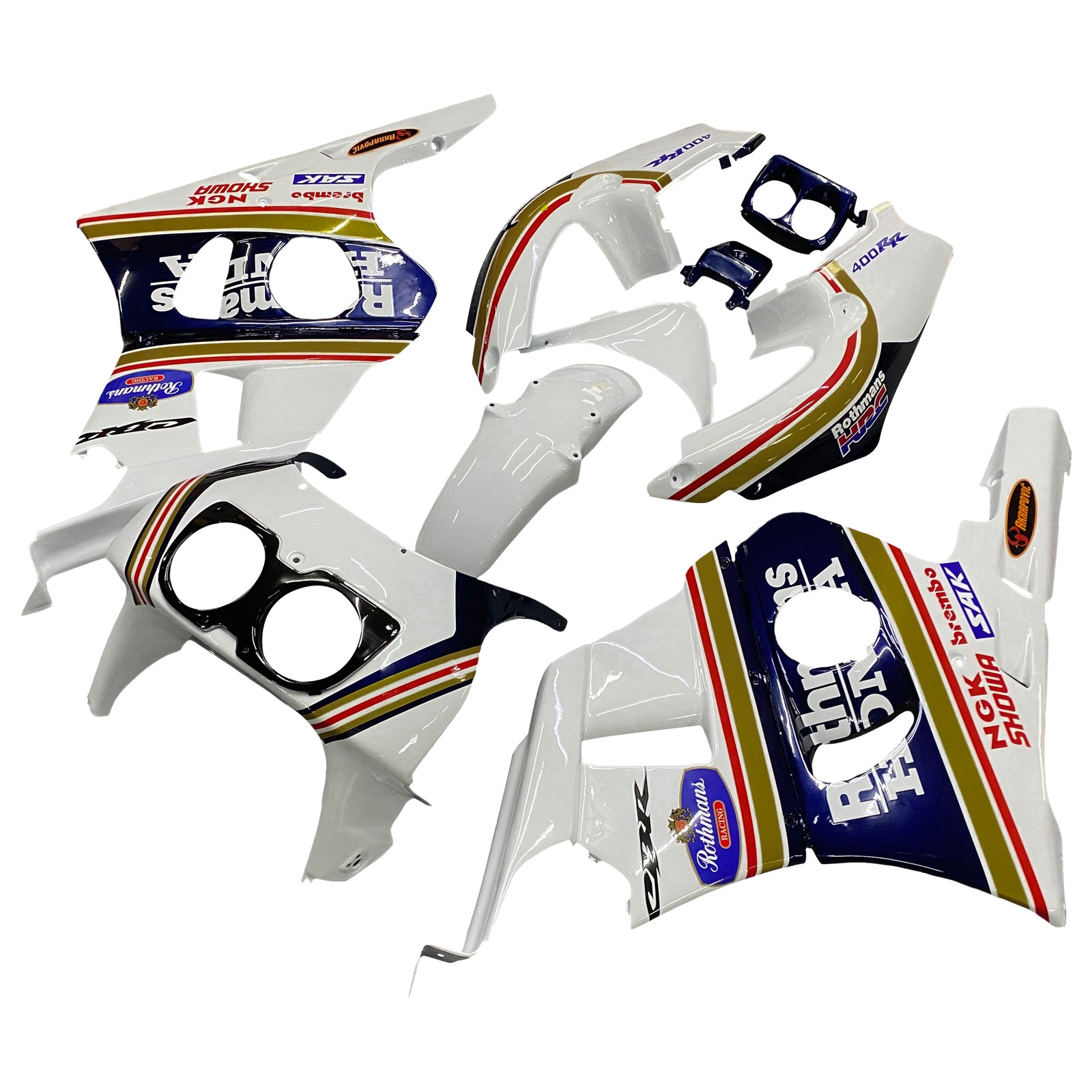 1990-1999 Honda CBR400RR NC29 Amotopart Injection Fairing Kit Bodywork Plastic ABS #107