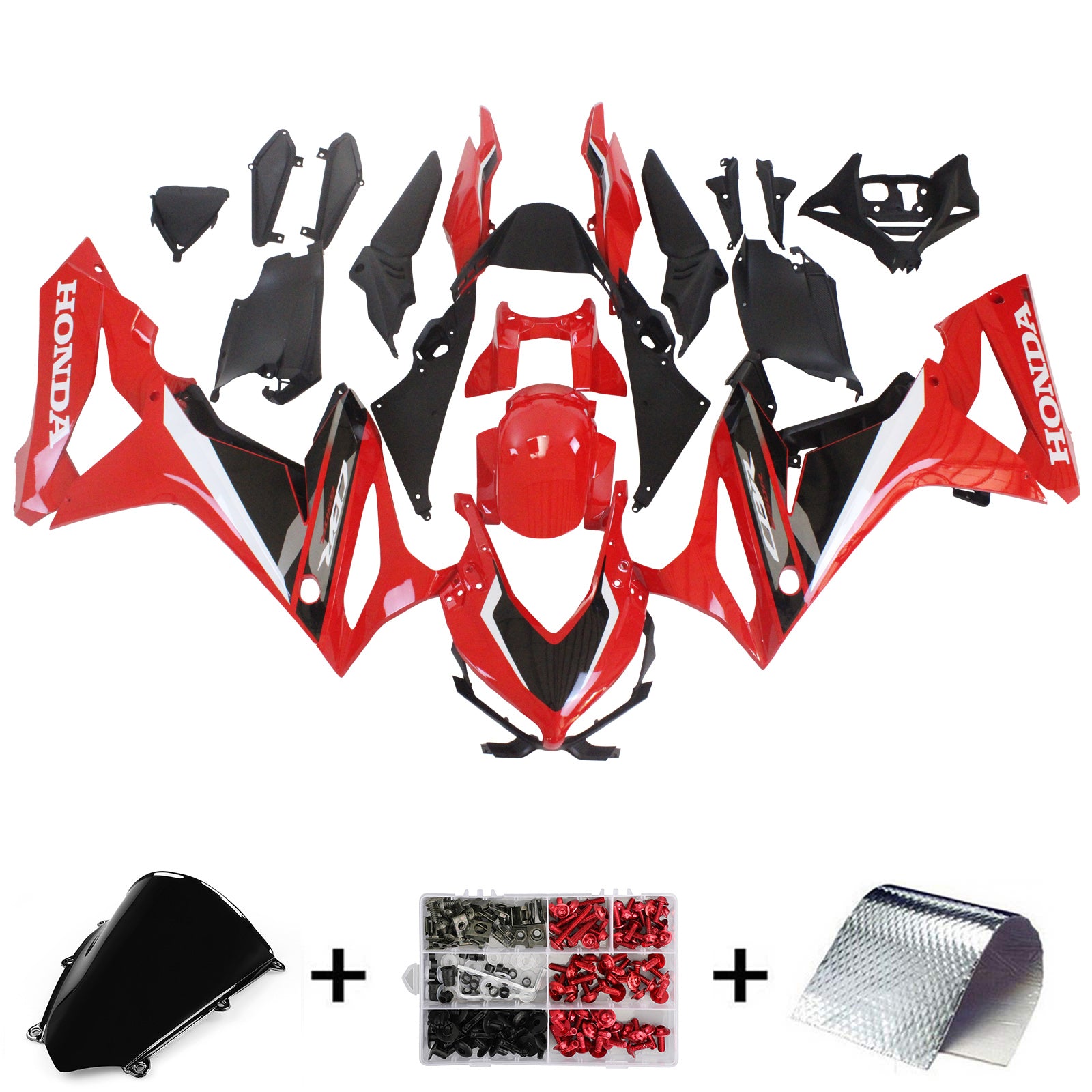2021-2023 Honda CBR650r Amotopart Injection Fairing Kit Bodywork Plastic Abs # 101