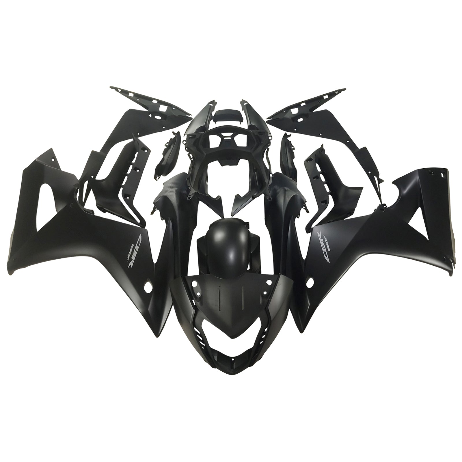 2014-2019 Honda CBR650F Kit de carénage d'injection Amotopart carrosserie plastique ABS #103