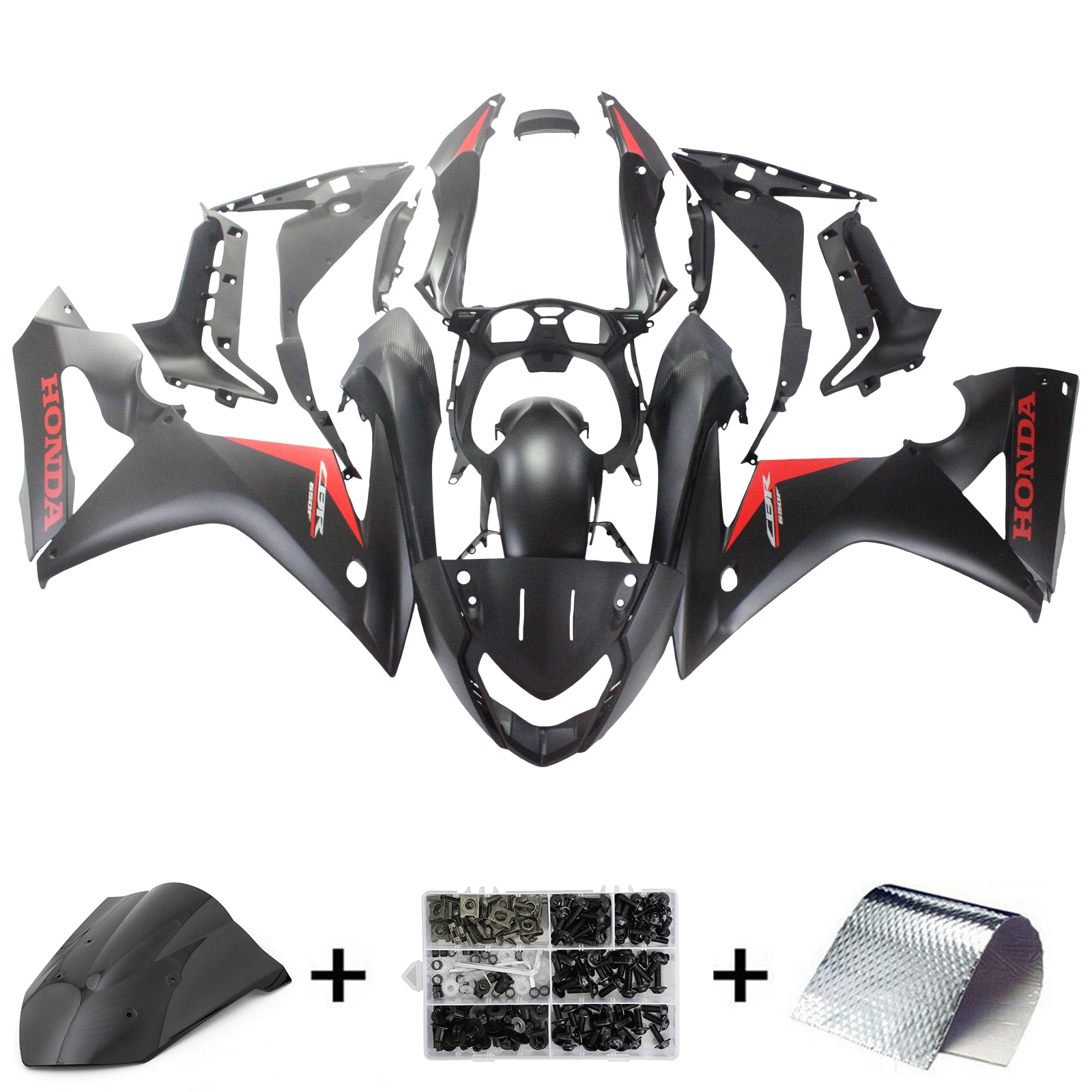 2017-2019 Honda CBR650F Injection Fairing Kit Bodywork Plastic ABS #106