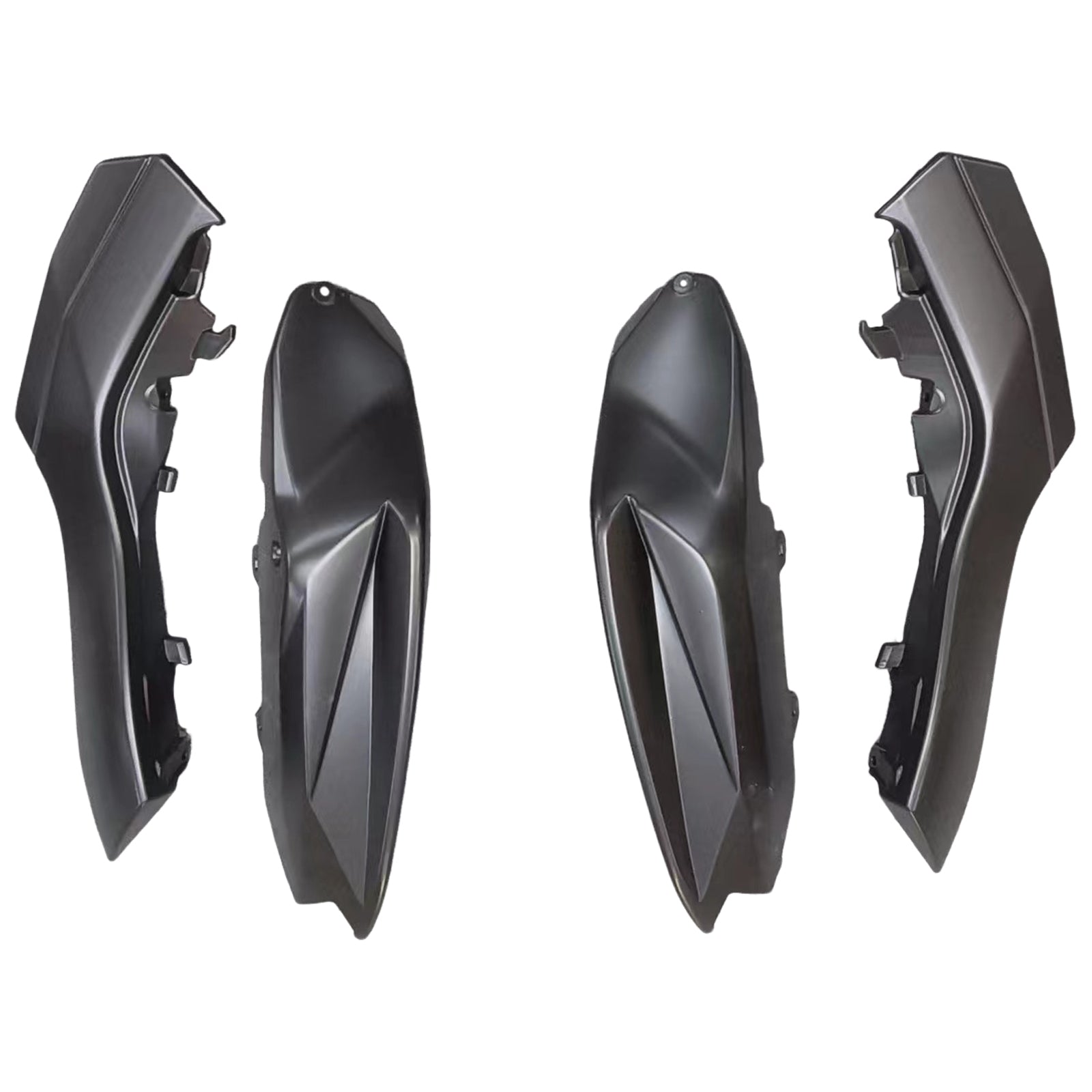 2012-2016 Kawasaki Ninja 650 EX650 AMOTOPART FAIRING Black Kit