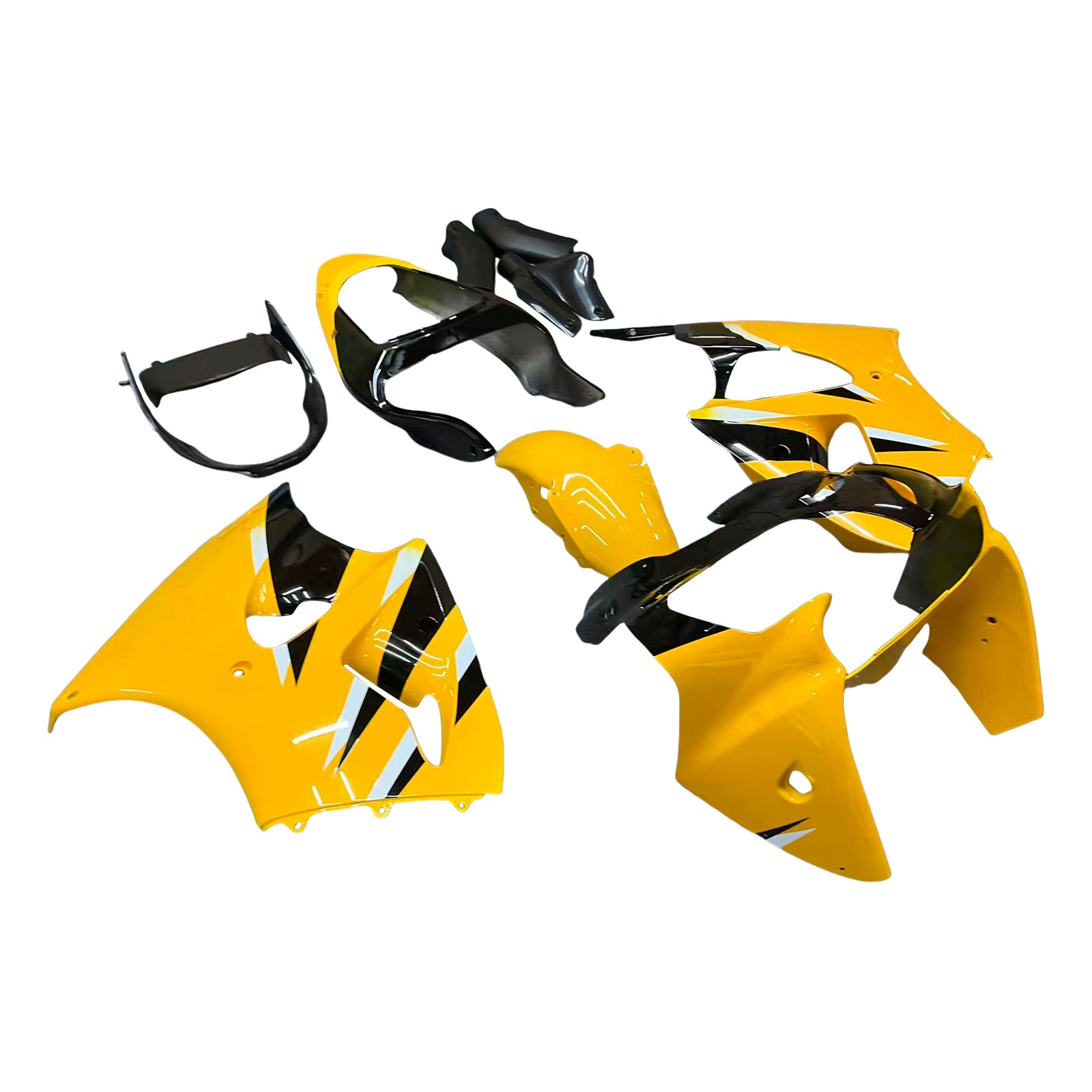 Kit de carénage Kawasaki ZX6R 636 ZZR600 2000-2002 2005-2008