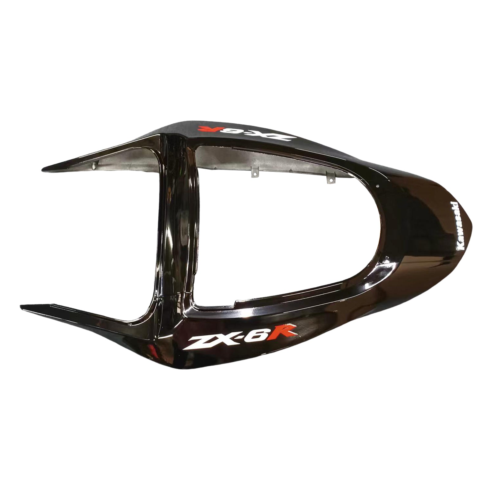 2003-2004 Kawasaki ZX6R 636 Kuipen Zwart & Red Flame ZX6R Racing Generiek