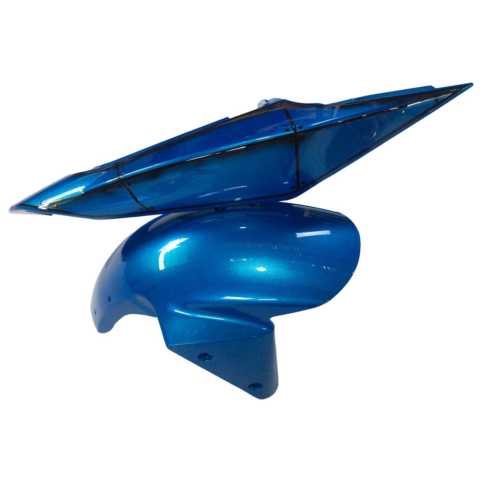 2003-2004 Kawasaki ZX6R 636 Kit de carenagem de injeção de AMOTOPT ABS PLÁSTICO DE PLÁSTICOS #111