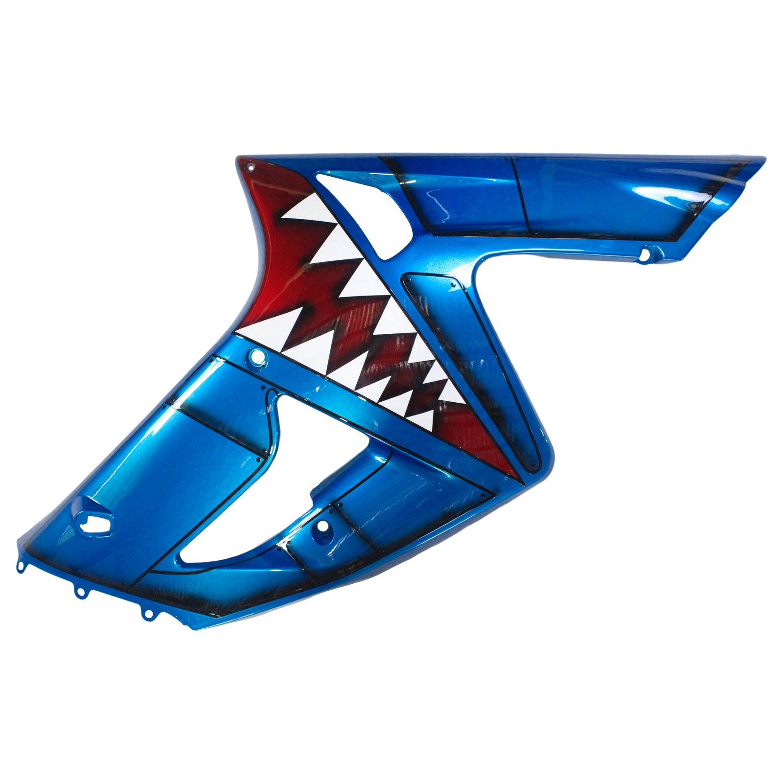 2003-2004 Kawasaki ZX6R 636 Kit de carenagem de injeção de AMOTOPT ABS PLÁSTICO DE PLÁSTICOS #111