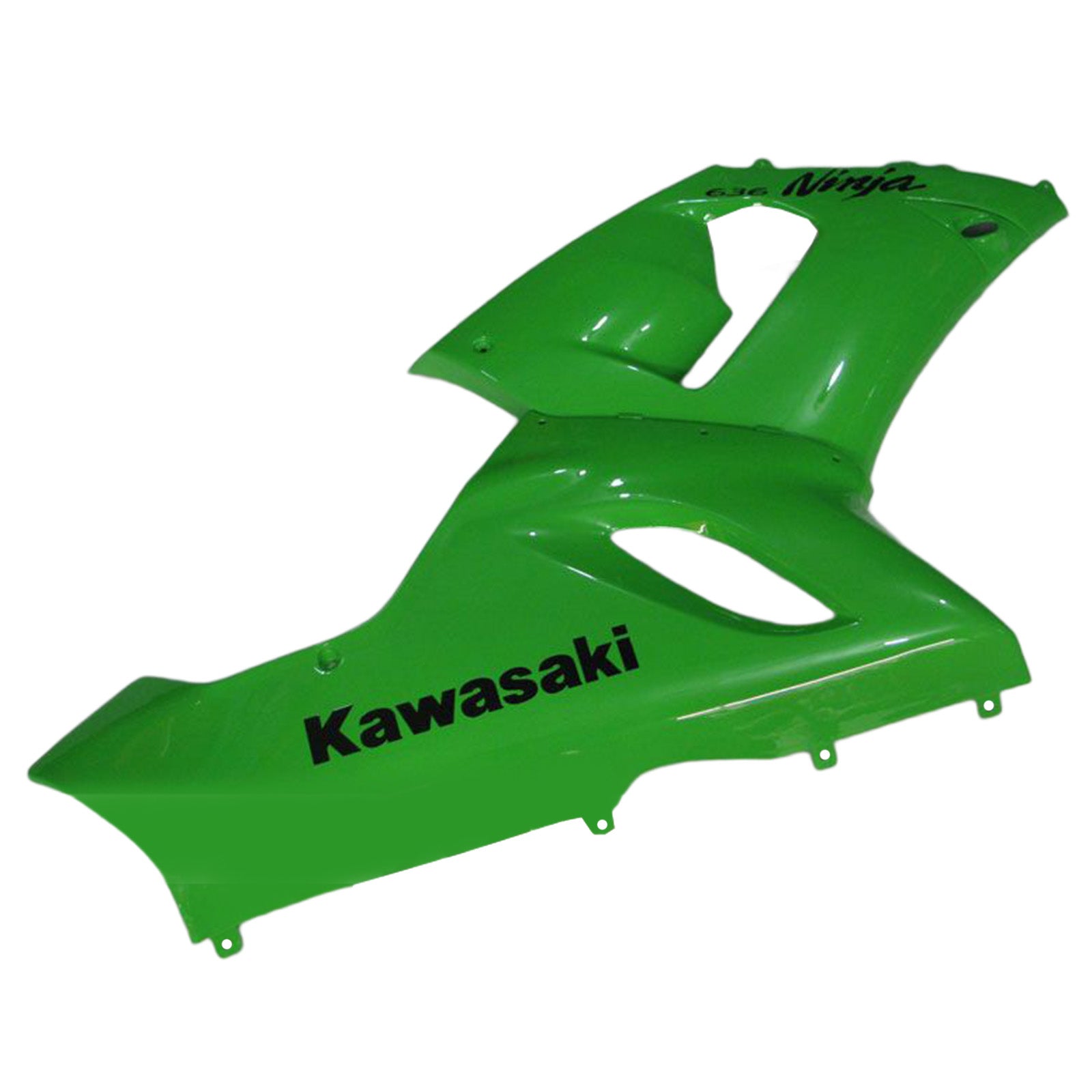 2005-2006 Kawasaki ZX6R 636 Kit de carénage d'injection carrosserie plastique ABS