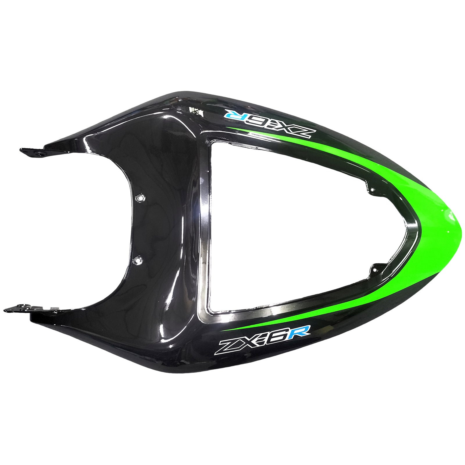 2005-2006 Kawasaki ZX6R 636 Kit de carenagem de injeção AMOTOPT ABS PLÁSTICO DE PLÁSTICOS #129