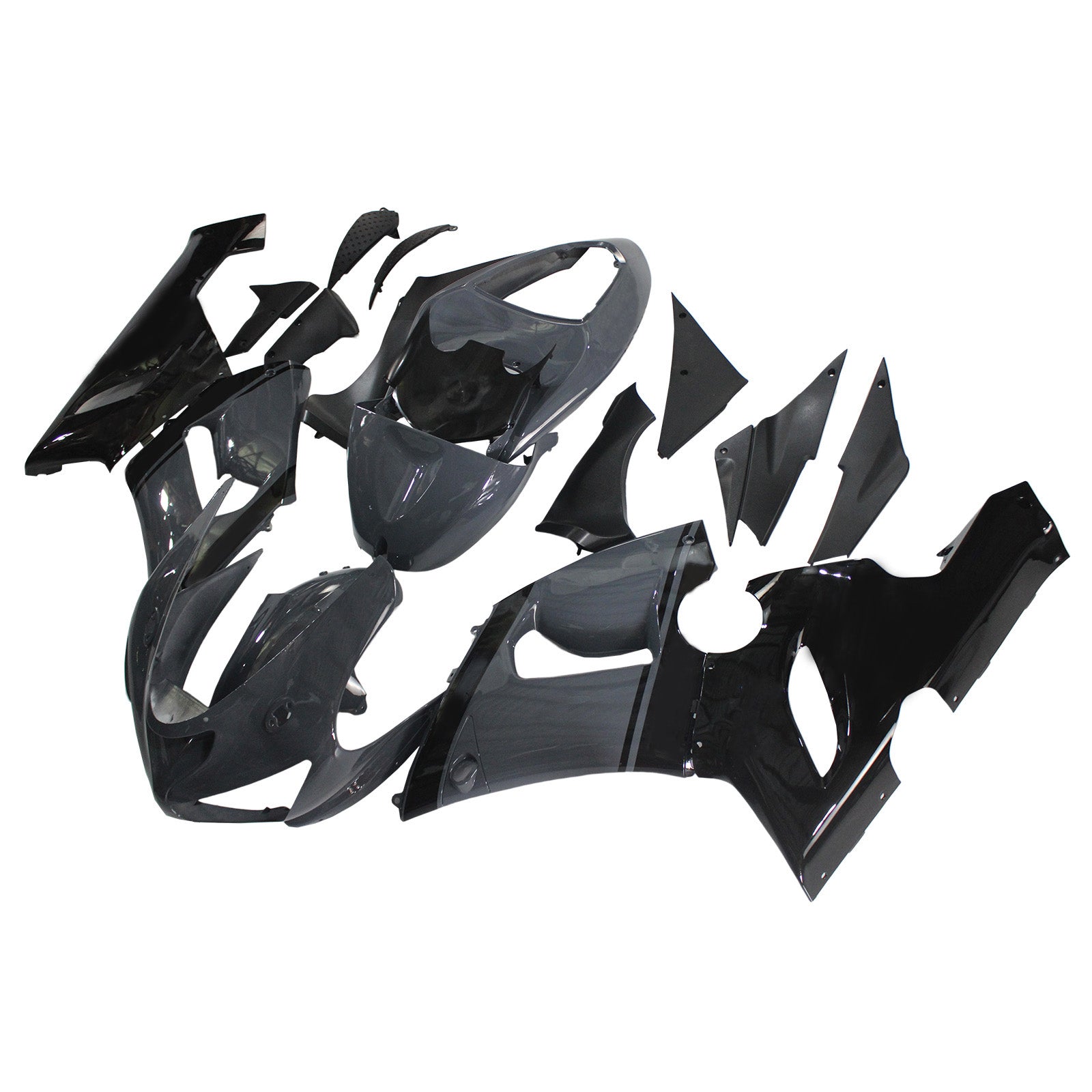 2005-2006 KAWASAKI ZX6R 636 AMOTOPART INJEKTION FAIRING KIT BOODYWORK ABS #133