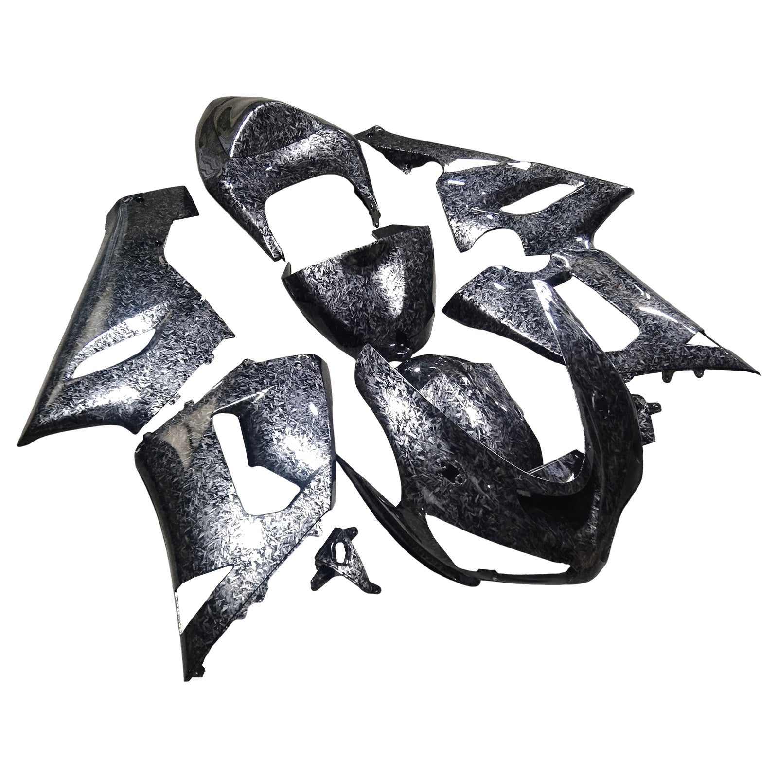 Injection Fairing Kit Bodywork Plastic ABS fit For Kawasaki ZX6R 636 2005-2006