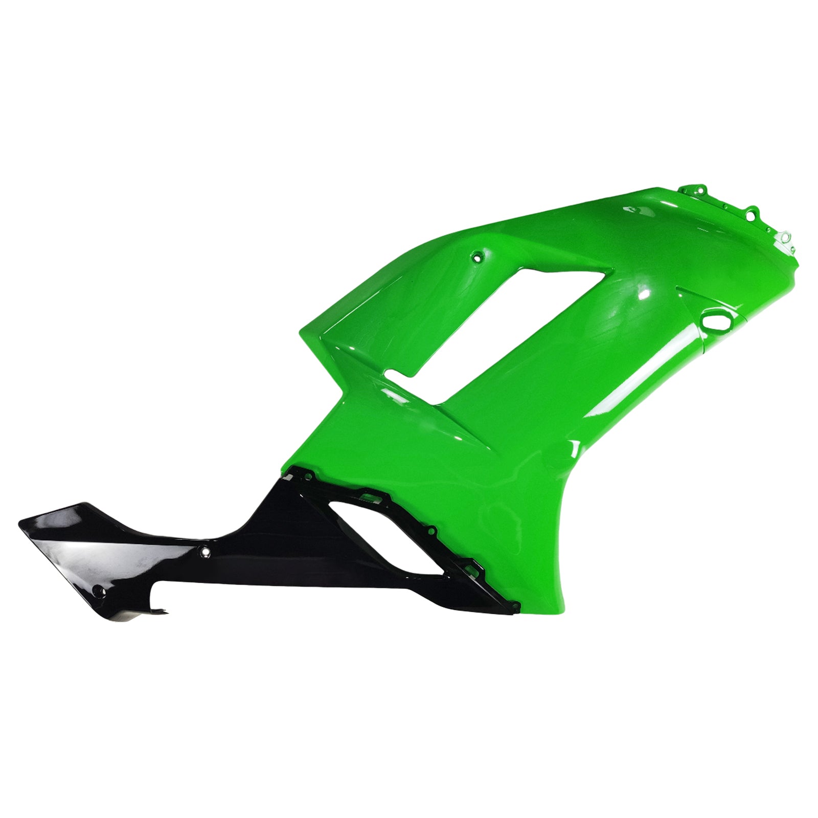 2007-2008 Kawasaki ZX6R 636 Amotopart Kit de carenado de inyección Carrocería Plástico ABS # 112