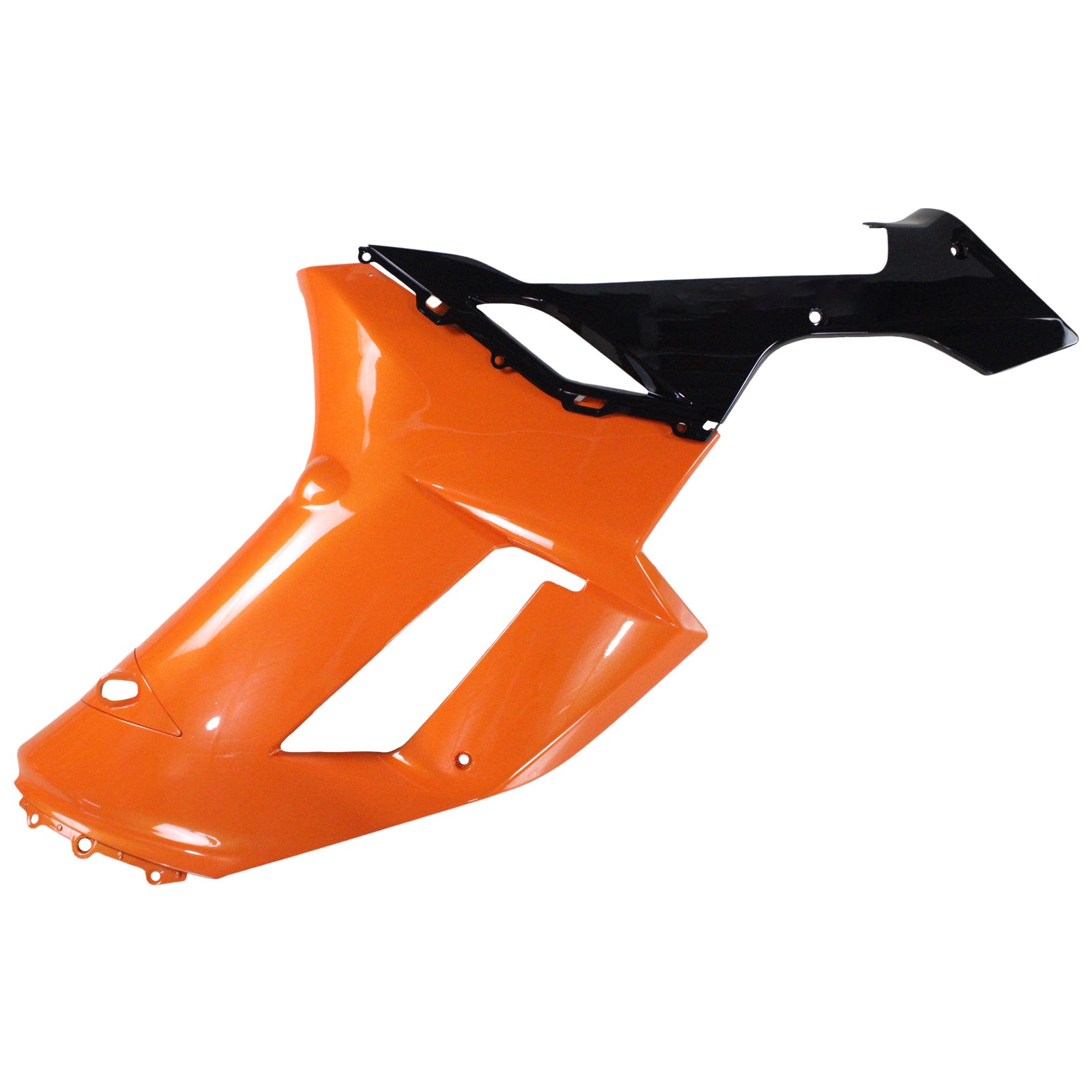 2007-2008 Kawasaki ZX6R 636 Amotopart Kit de carenado de inyección Carrocería Plástico ABS # 115