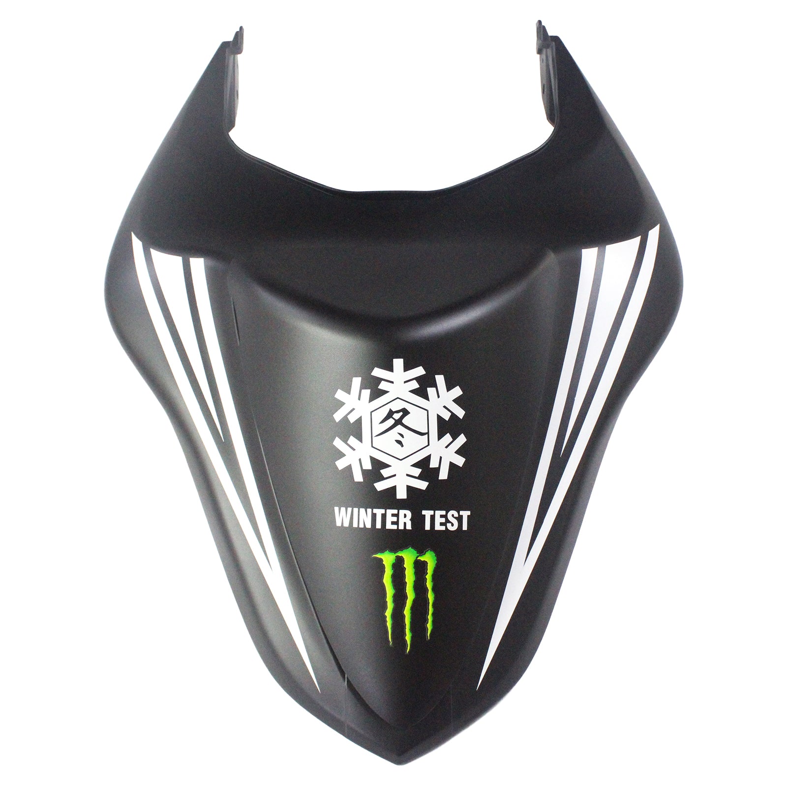 2007-2008 Kawasaki ZX6R 636 Amotopart Kit de carenado de inyección Carrocería Plástico ABS # 136