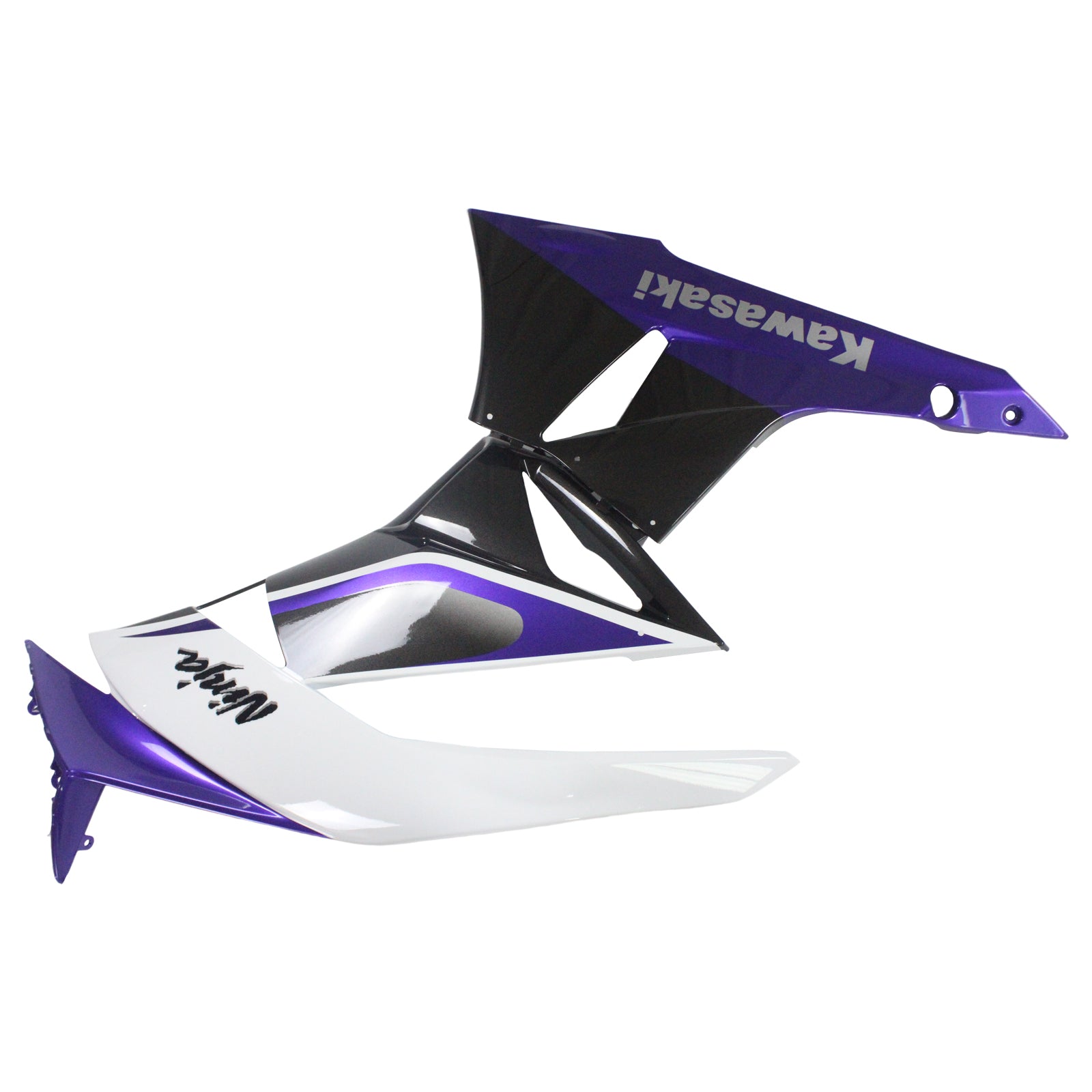 2009-2012 KAWASAKI ZX6R 636 Kit de carénage injection amotopart Bodywork Plastic Abs # 105