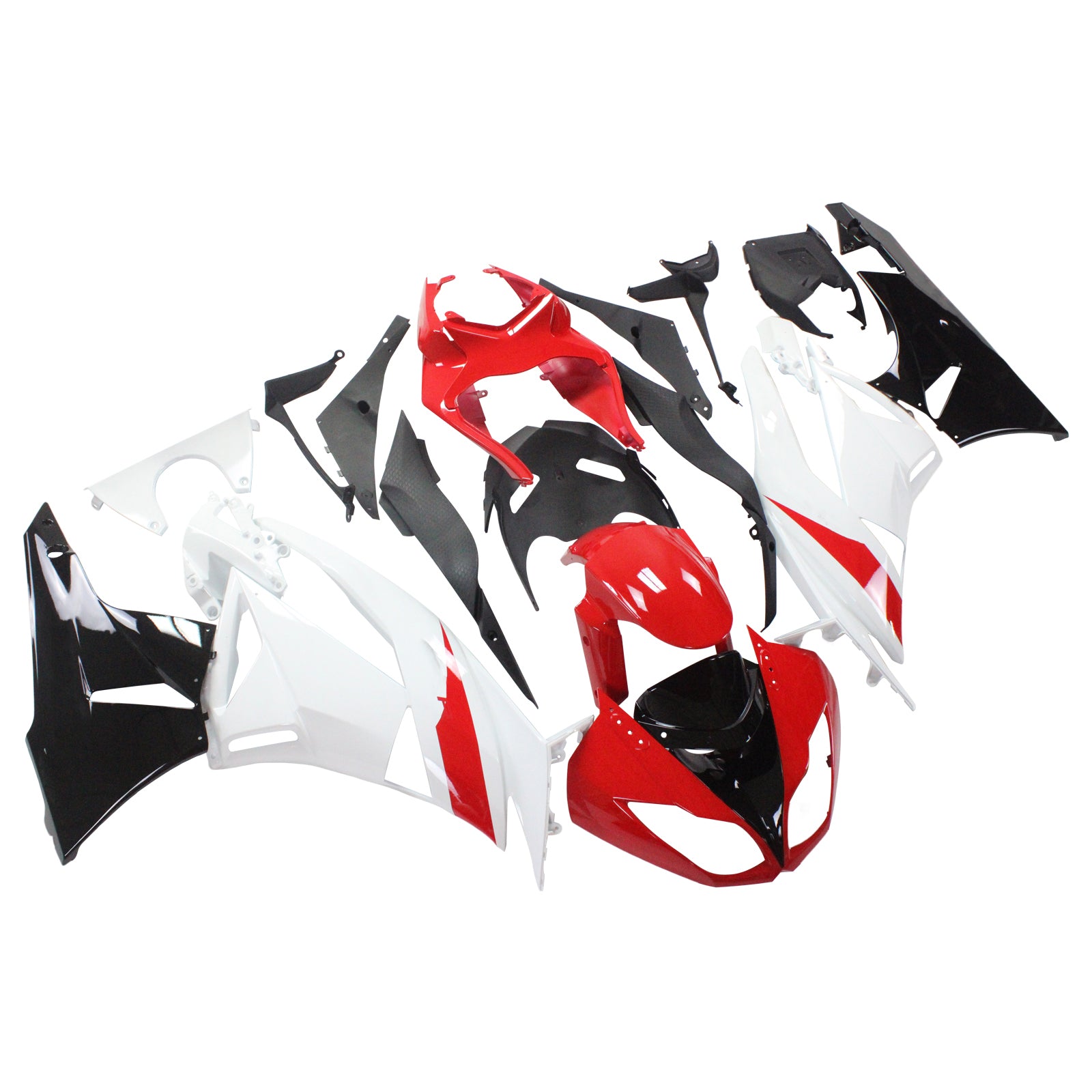 2009-2012 Kawasaki ZX6R 636 Fairing Kit Bodywork Plastic ABS