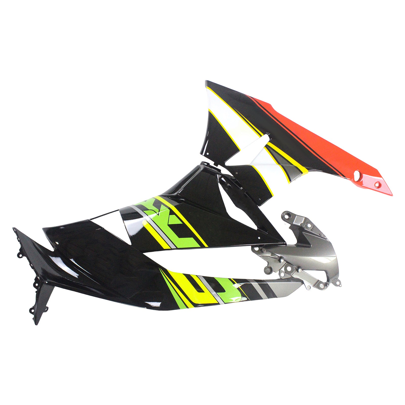 2009-2012 Kawasaki ZX6R 636 Amotopart vstrekovacia kapotážová súprava karosérií Plast ABS #116