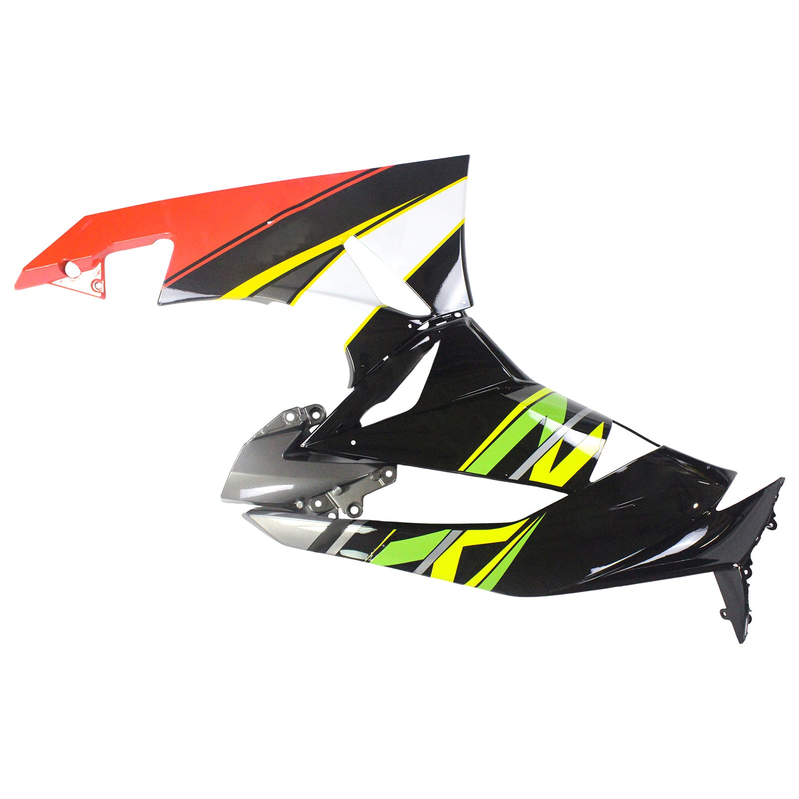 2009-2012 Kawasaki ZX6R 636 Kit de carenagem de injeção de AMOTOTT PLÁSTICA ABS #116