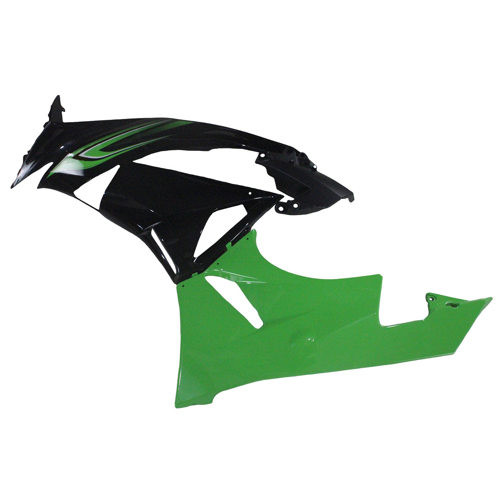 2009-2012 Kawasaki ZX6R 636 Fairing Kit Karosseri Plast ABS