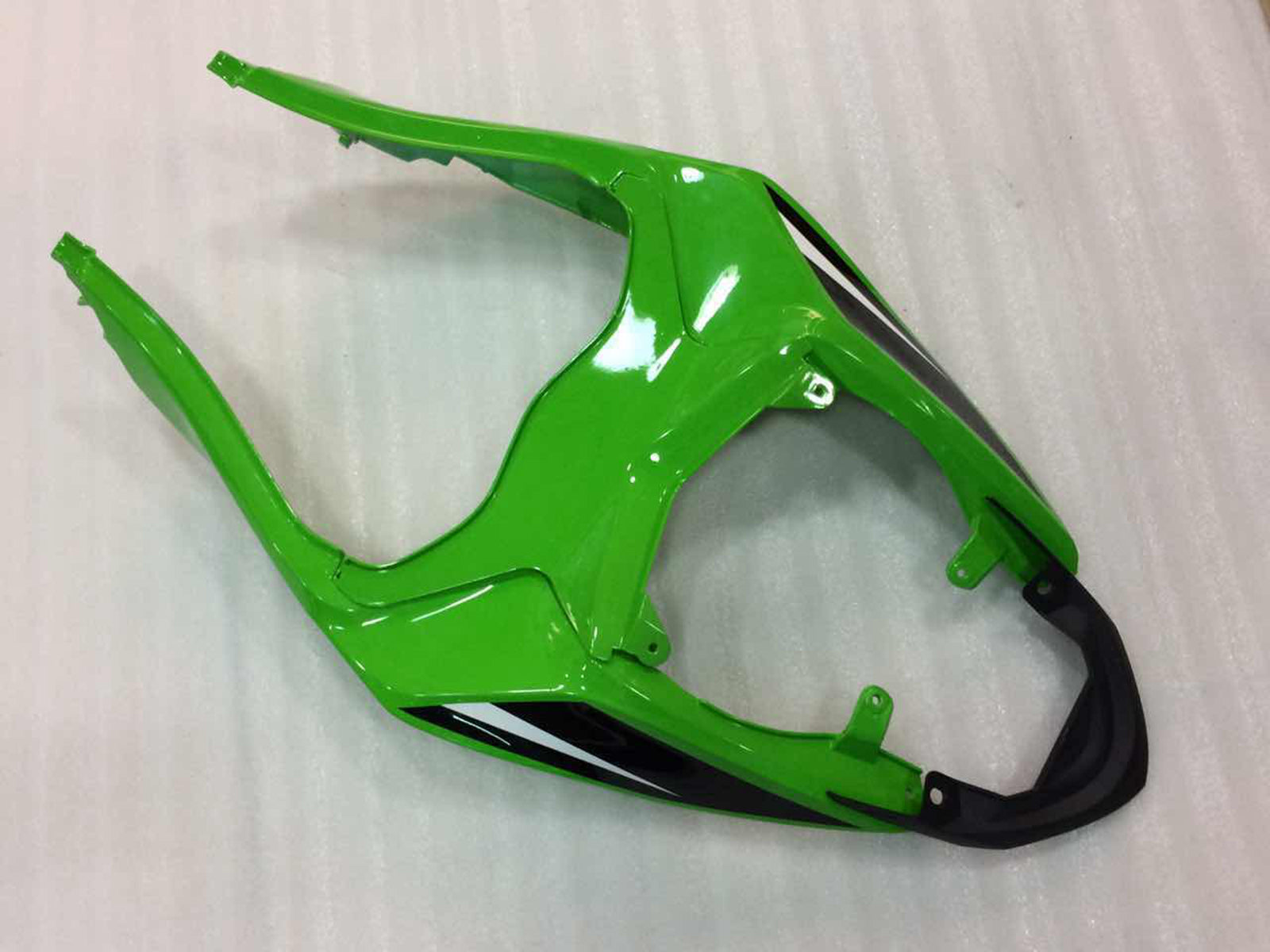 2013-2018 KAWASAKI ZX6R 636 PLÁSTICOS GREEN GREEN WHITE NINJA Racing genérico