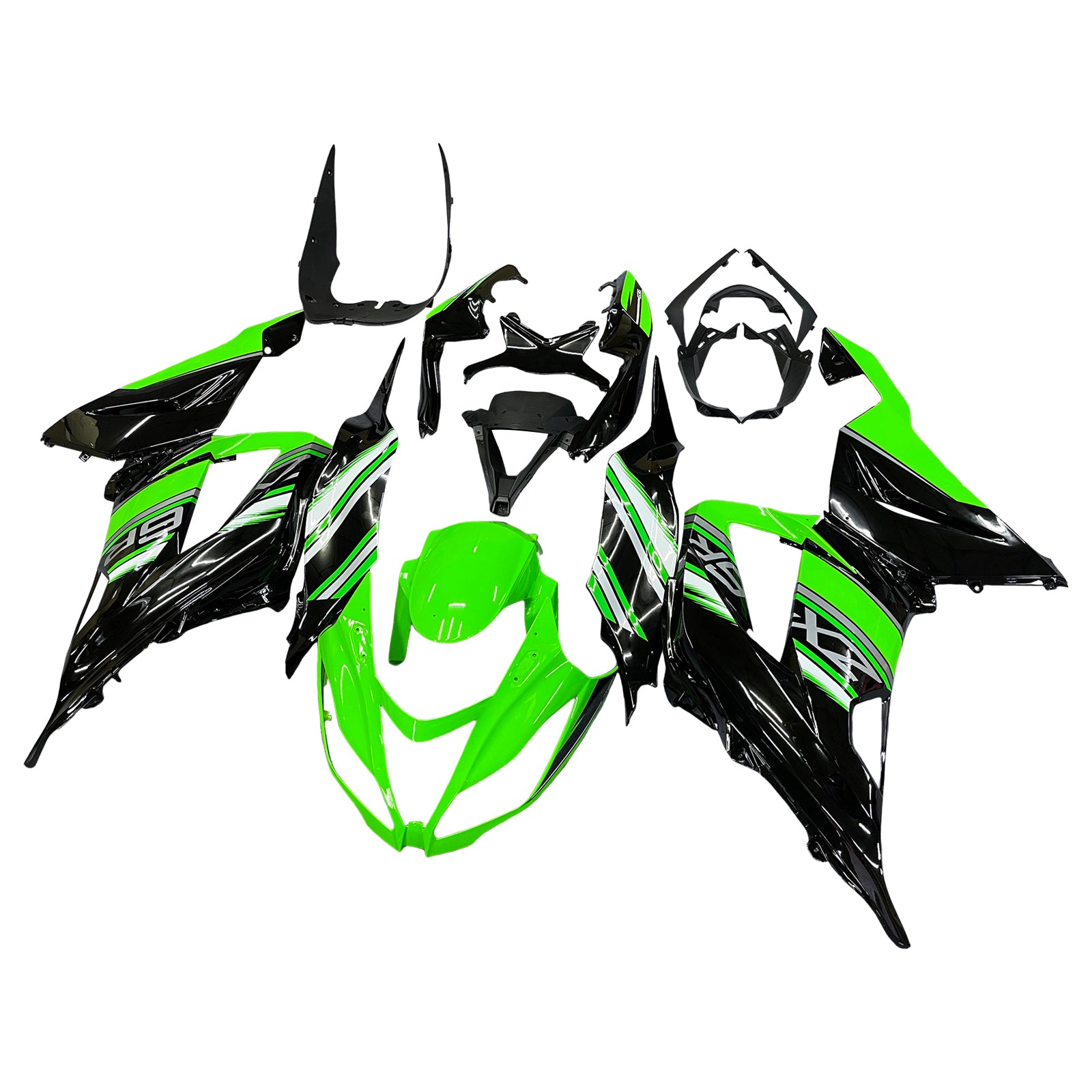 2013-2018 Kawasaki ZX6R 636 Fairing Kit Bodywork Plastic ABS