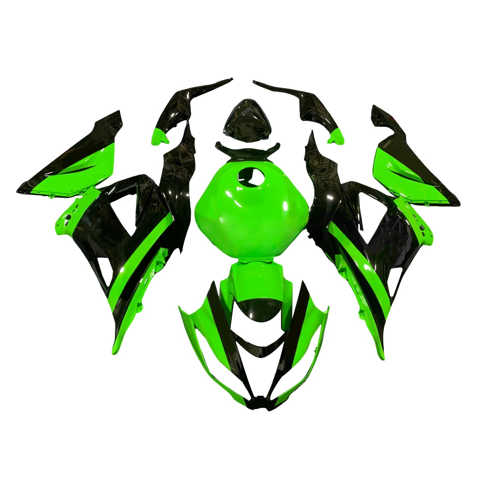 2013-2018 Kawasaki ZX6R 636 Kit de carenado de inyección Carrocería Plástico ABS