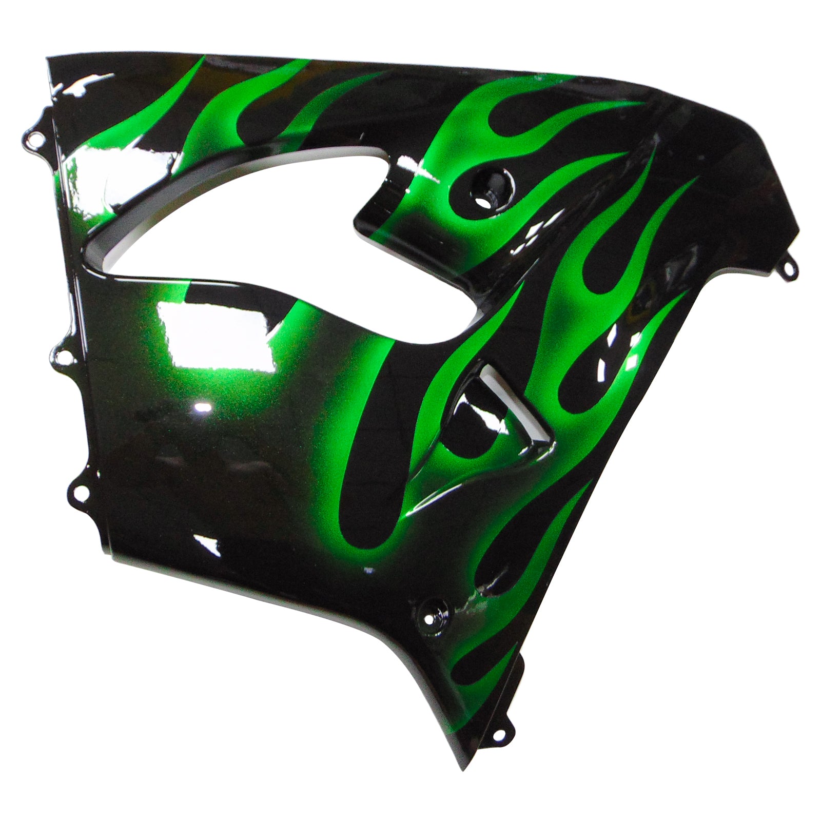 2000-2001 Kawasaki ZX9R Kit de carénage d'injection Amotopart carrosserie plastique ABS #105