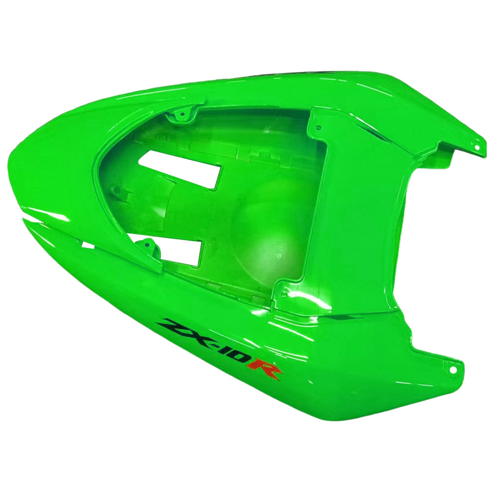 2004-2005 Kawasaki ZX 10r Green Black Racing Fairings Generic