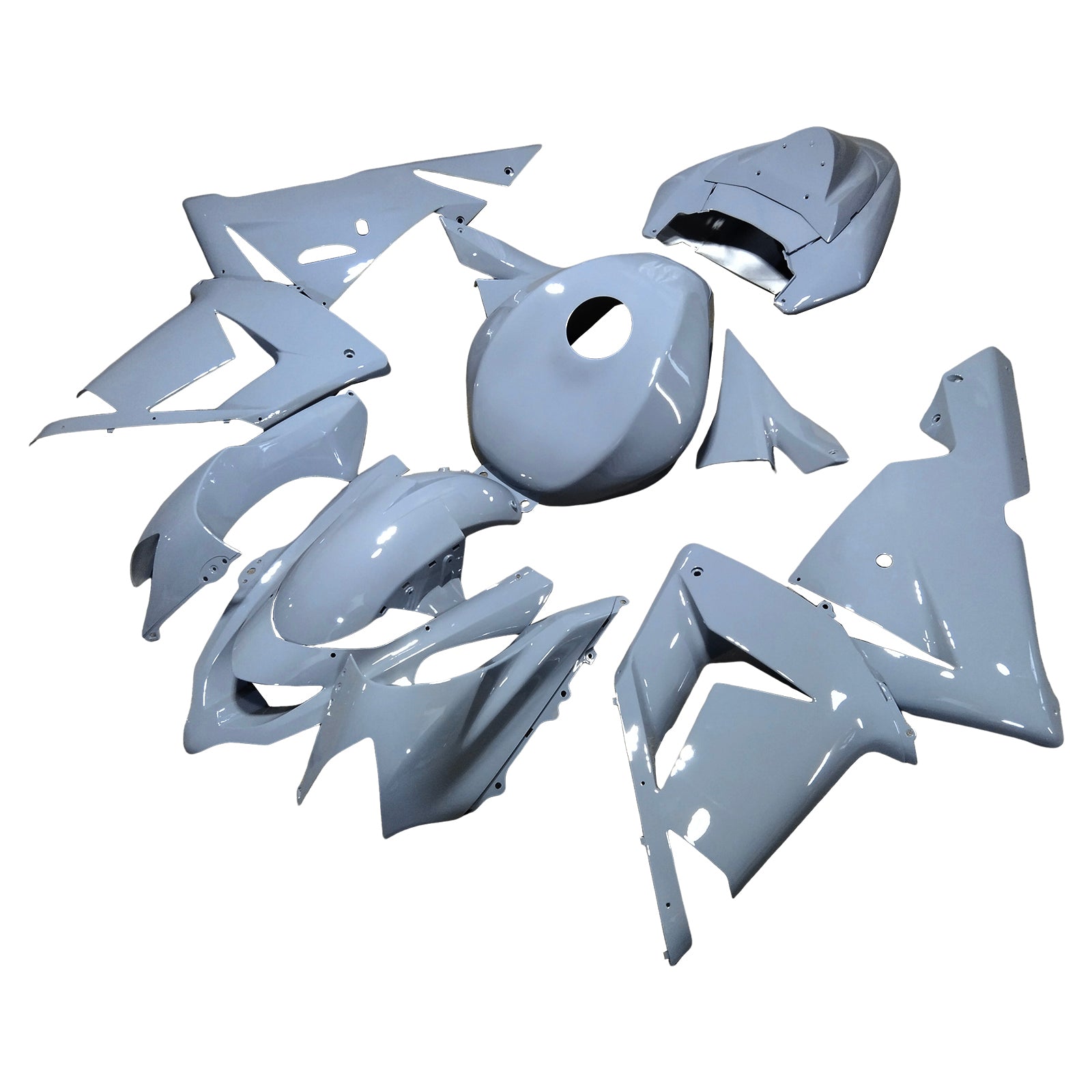 Injection Fairing Kit Bodywork Plastic ABS fit For Kawasaki ZX10R 2004-2005