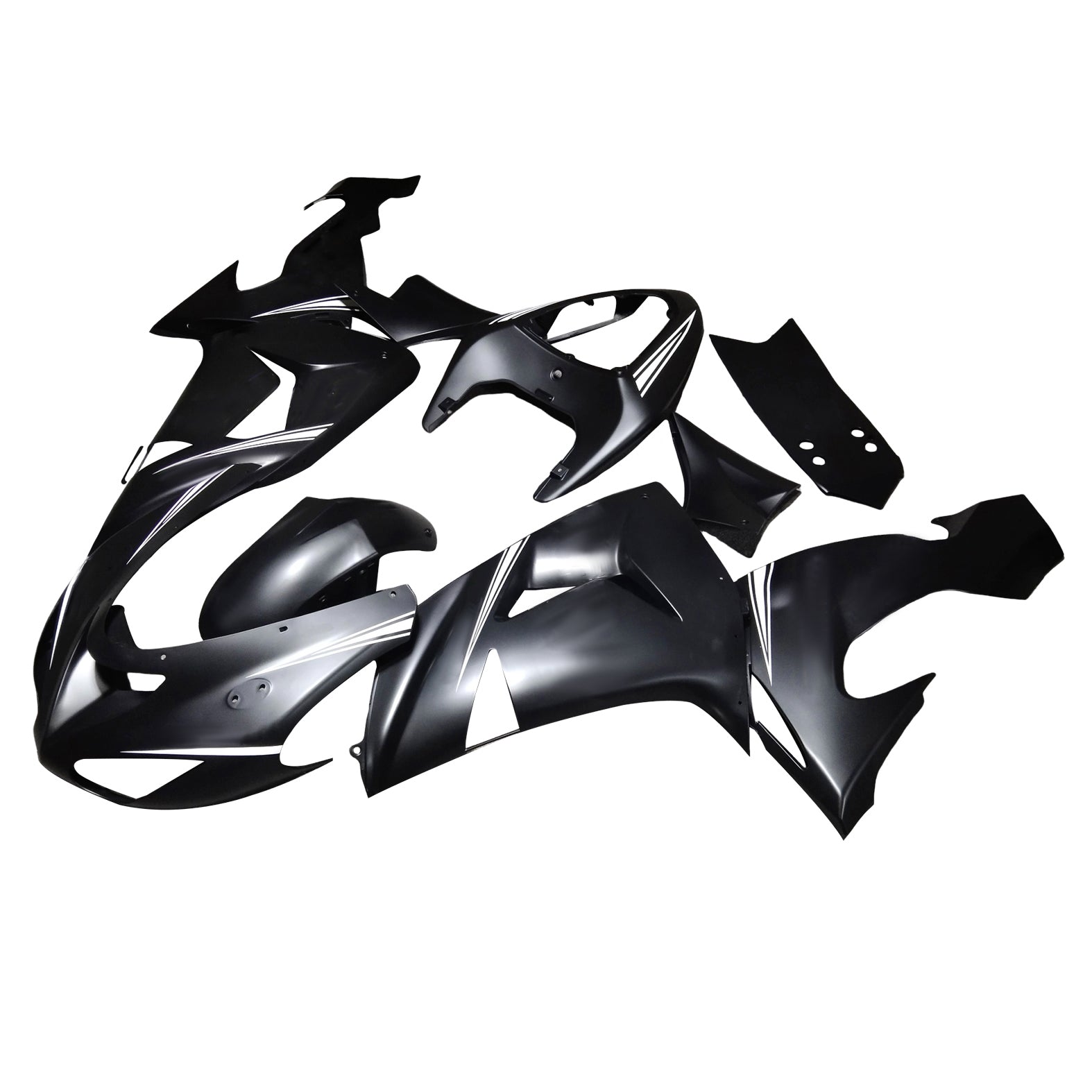 2006-2007 KAWASAKI ZX10R AMOTOPART KIT DE FAFORNAÇÃO DO AMOTOPART KIT BOYWORK ABS #110