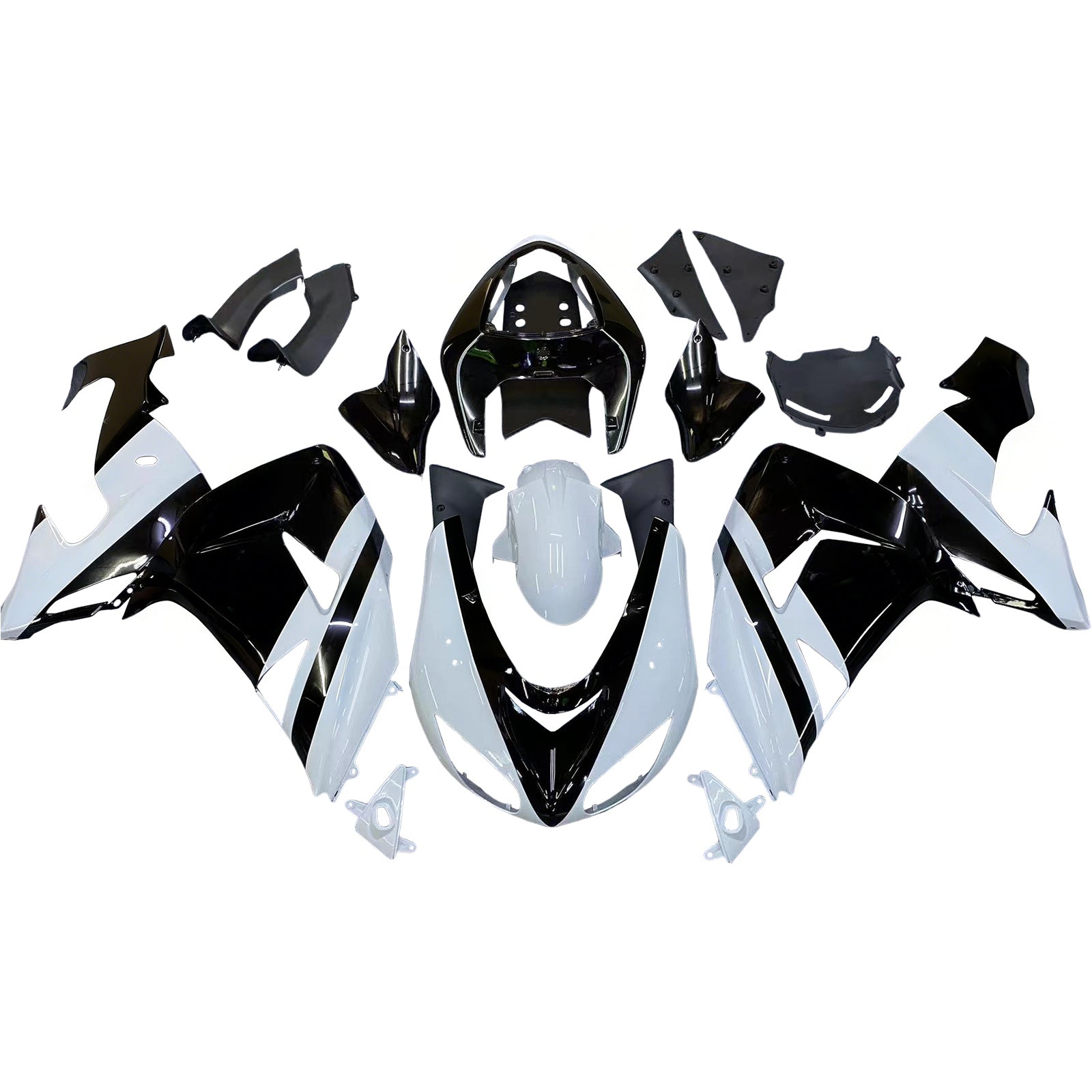 2006-2007 Kawasaki ZX10R Kit de carénage carrosserie plastique ABS
