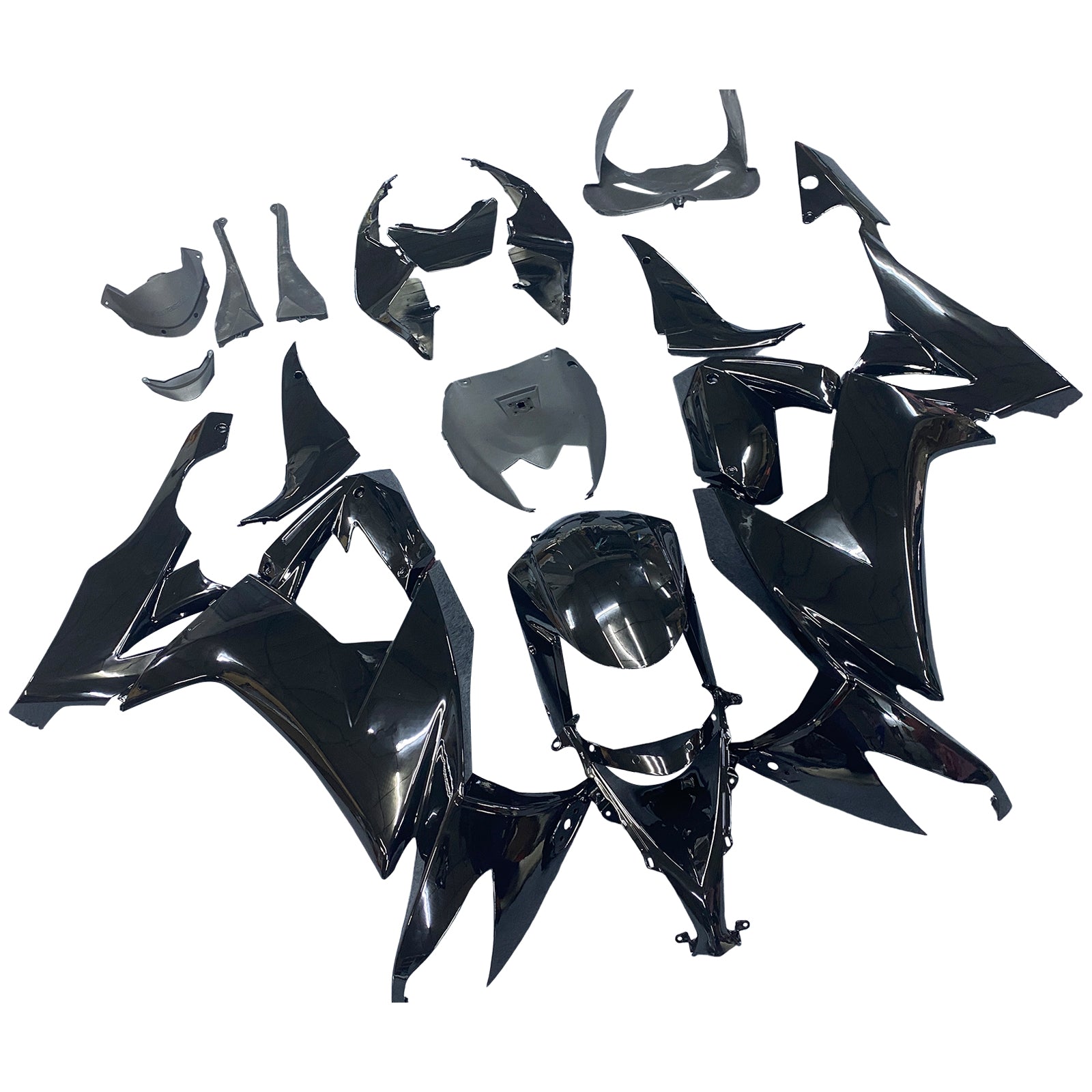 2008-2010 Kawasaki ZX10R Amotopart Kit de carenado de inyección Carrocería Plástico ABS # 102