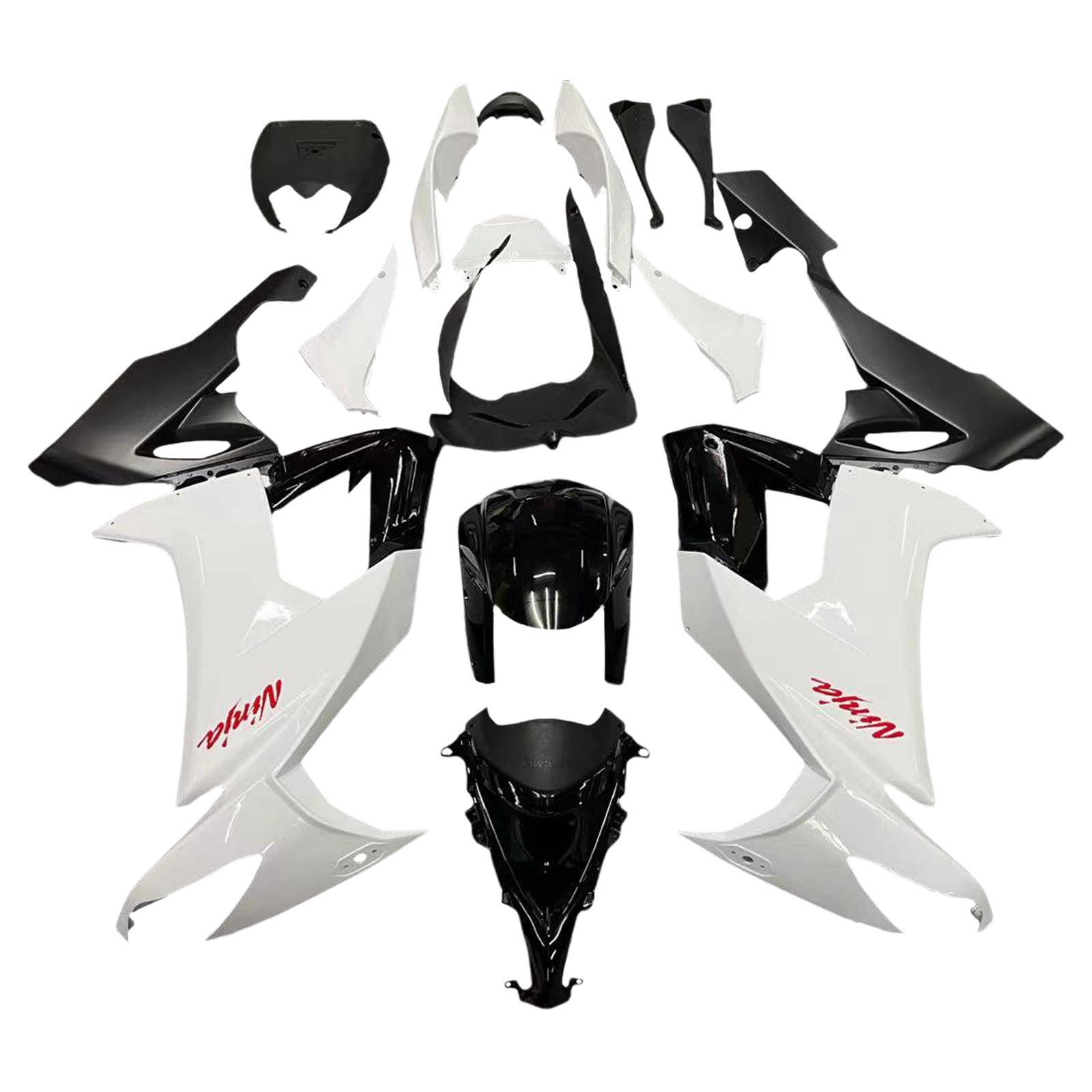 2008-2010 Kawasaki ZX10R Amotopart Injection Fairing Kit Bodywork Plastic ABS #110