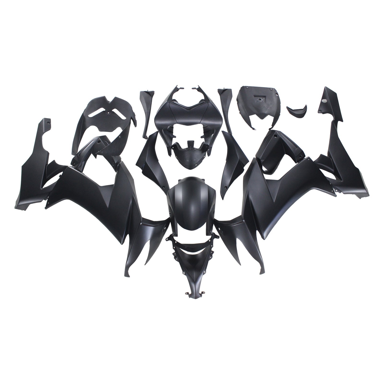 2008-2010 KAWASAKI ZX10R AMOTOPART INJECTION CAURING Kit Bodywork Plastic Abs # 113