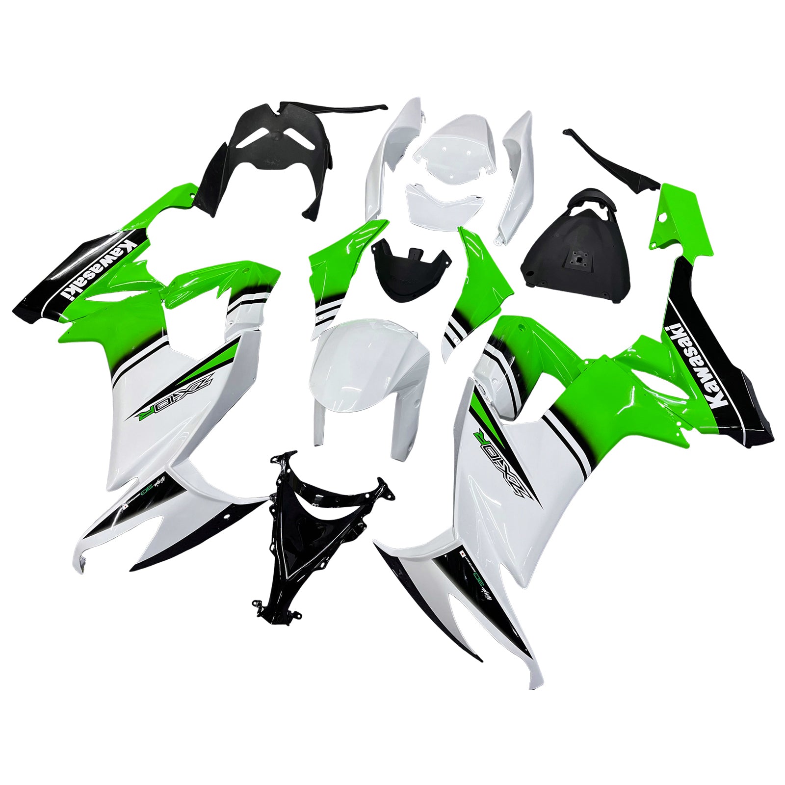 2008-2010 KAWASAKI ZX10R Injection Kit de carénage de camers Bodywork Plastic Abs # 138