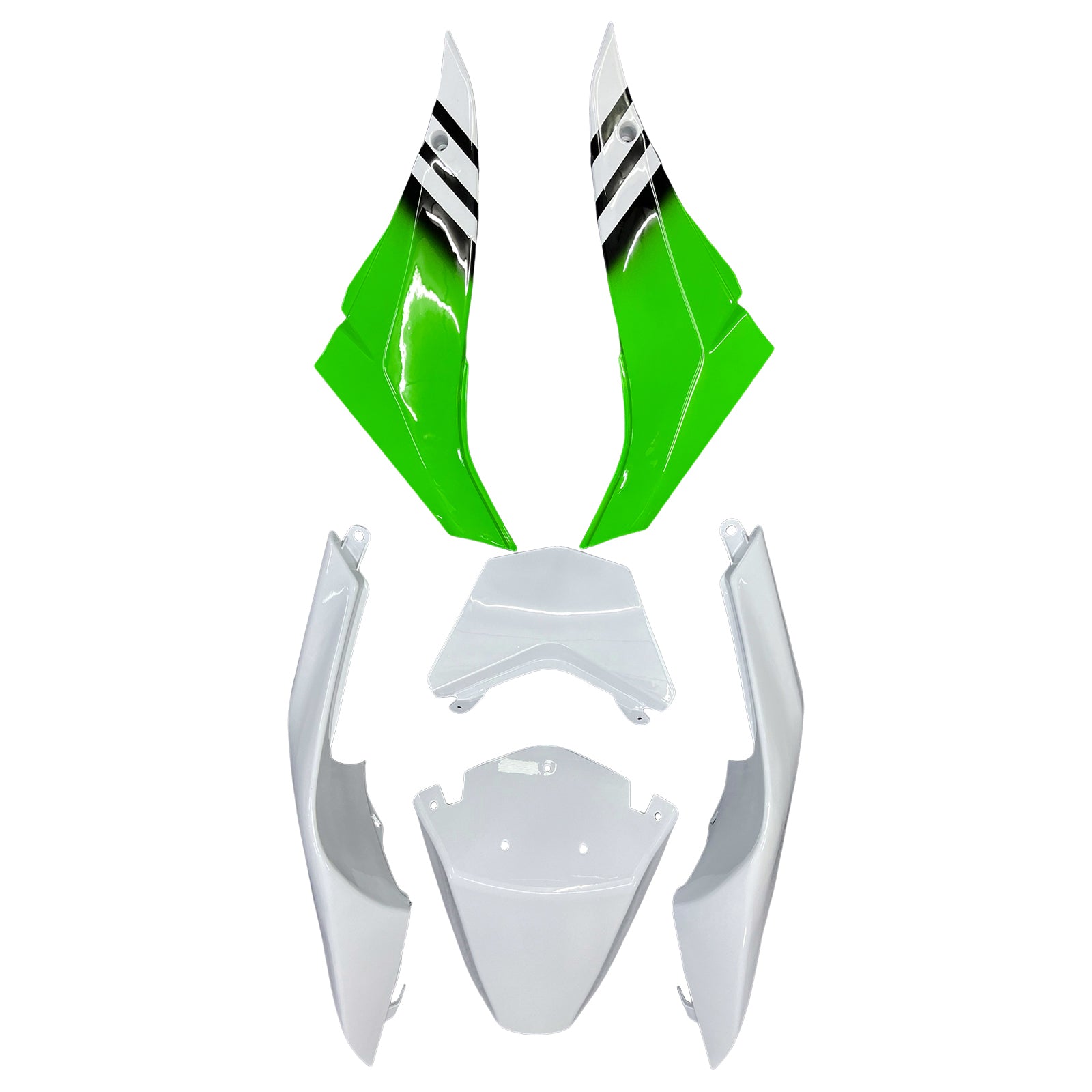 2008-2010 KAWASAKI ZX10R Injection Kit de carénage de camers Bodywork Plastic Abs # 138